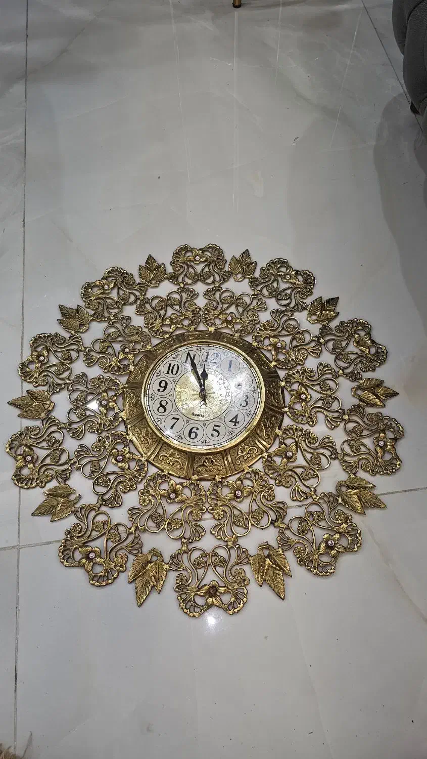 ساعت دیواری برنجی|ساعت دیواری و تزئینی|قدس, شهرقدس|دیوار