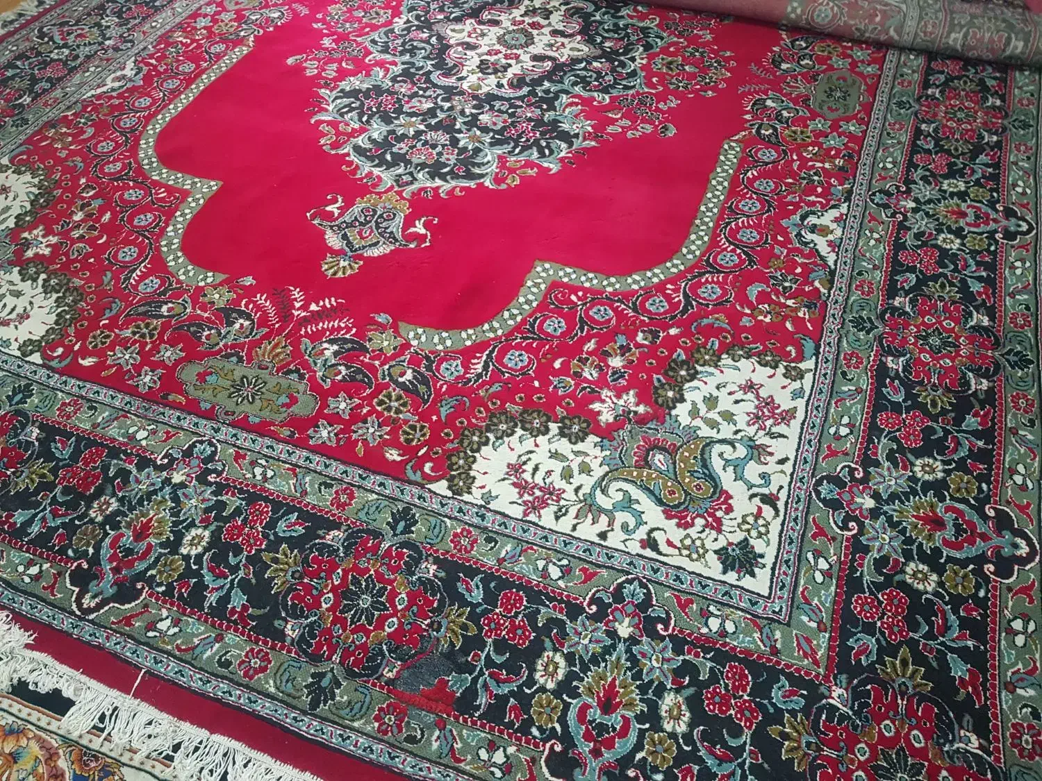 فرش کارکرده|فرش|گرگان, |دیوار