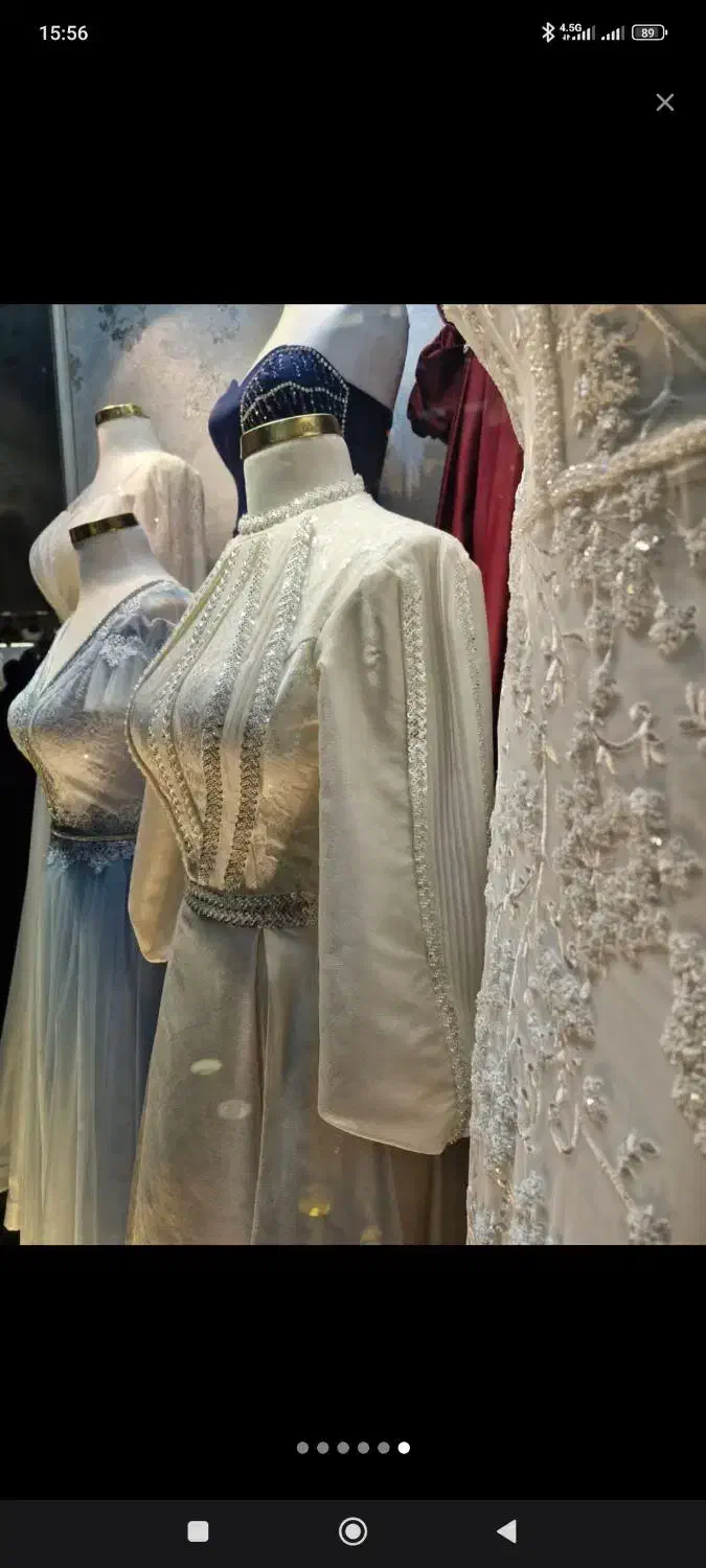 لباس مجلسی رنگ شیری|لباس|هشتگرد, شهرک ایران خودرو|دیوار