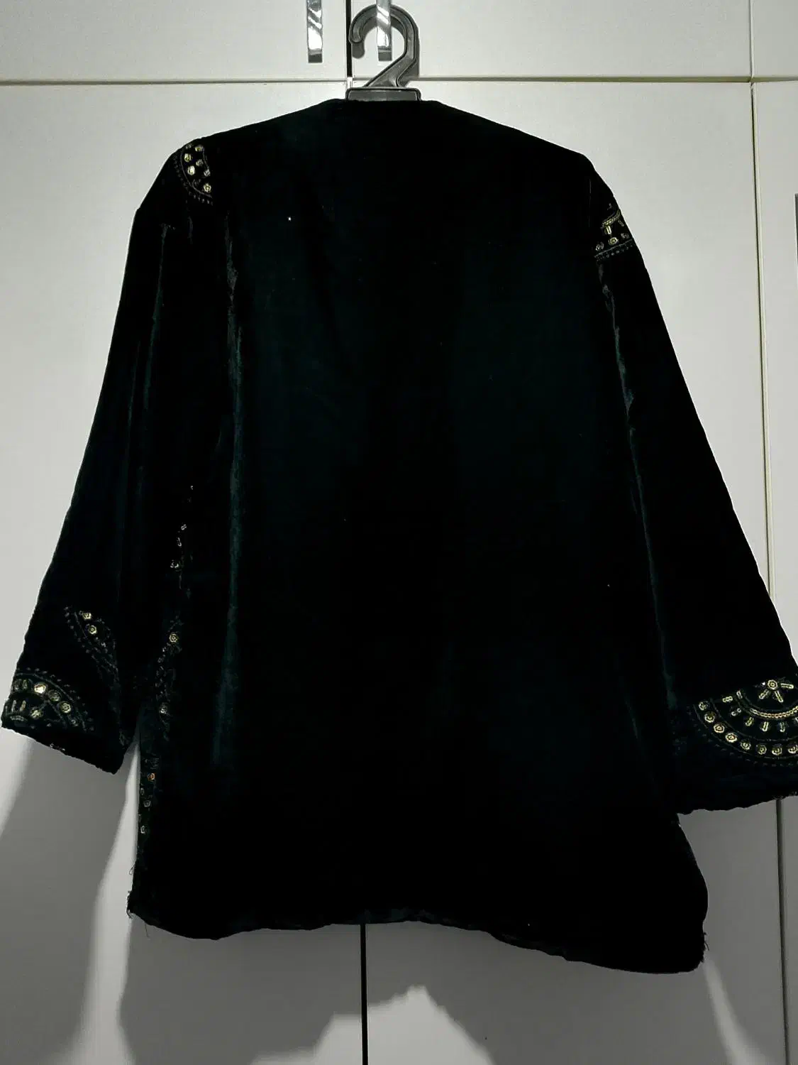 مانتو مخمل مشکی|لباس|پاکدشت, خاتون آباد|دیوار