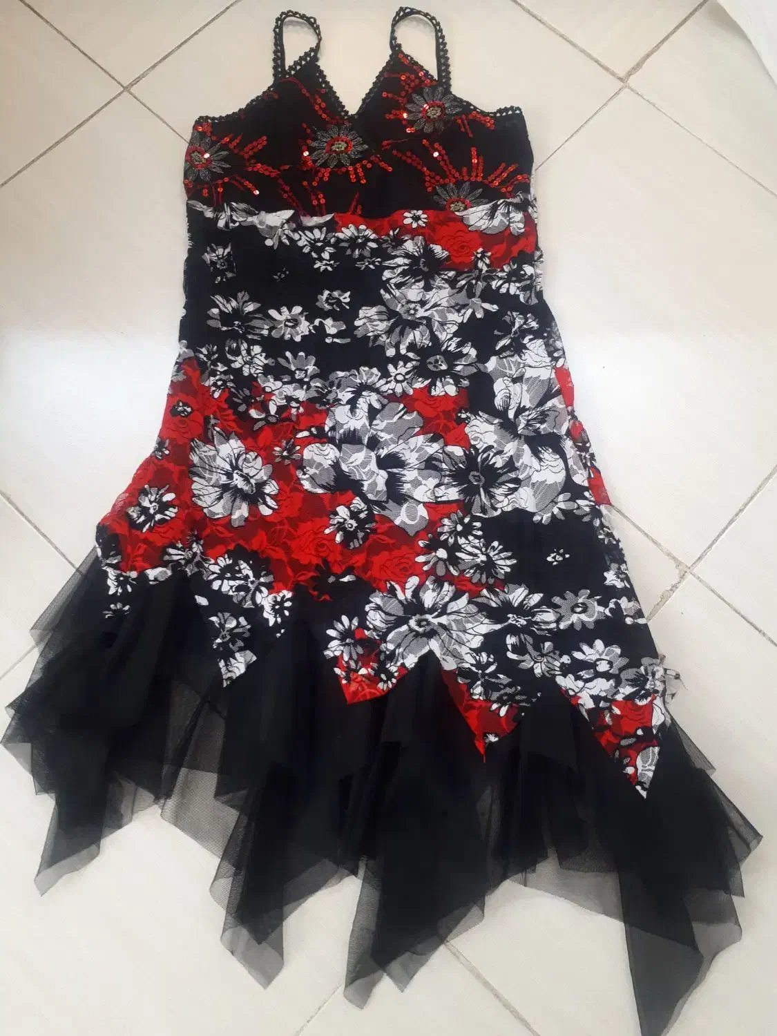 لباس خواب بسیار شیک و مجلسی پولک دوزی وپایین تور|لباس|بیرجند, |دیوار