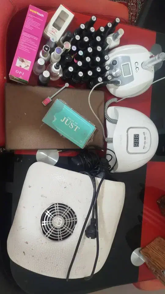 پک هنرجویی لوازم ناخن|آرایشی، بهداشتی، درمانی|تاکستان, |دیوار