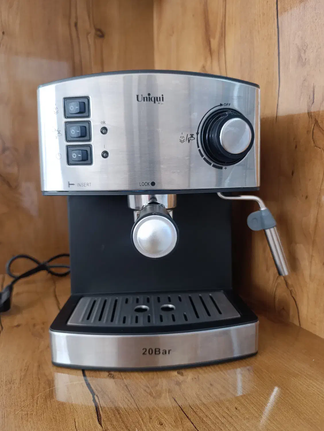 اسپرسو ساز uniqui (۲۰بار)|سماور، چای‌ساز، قهوه‌ساز|کاشمر, |دیوار
