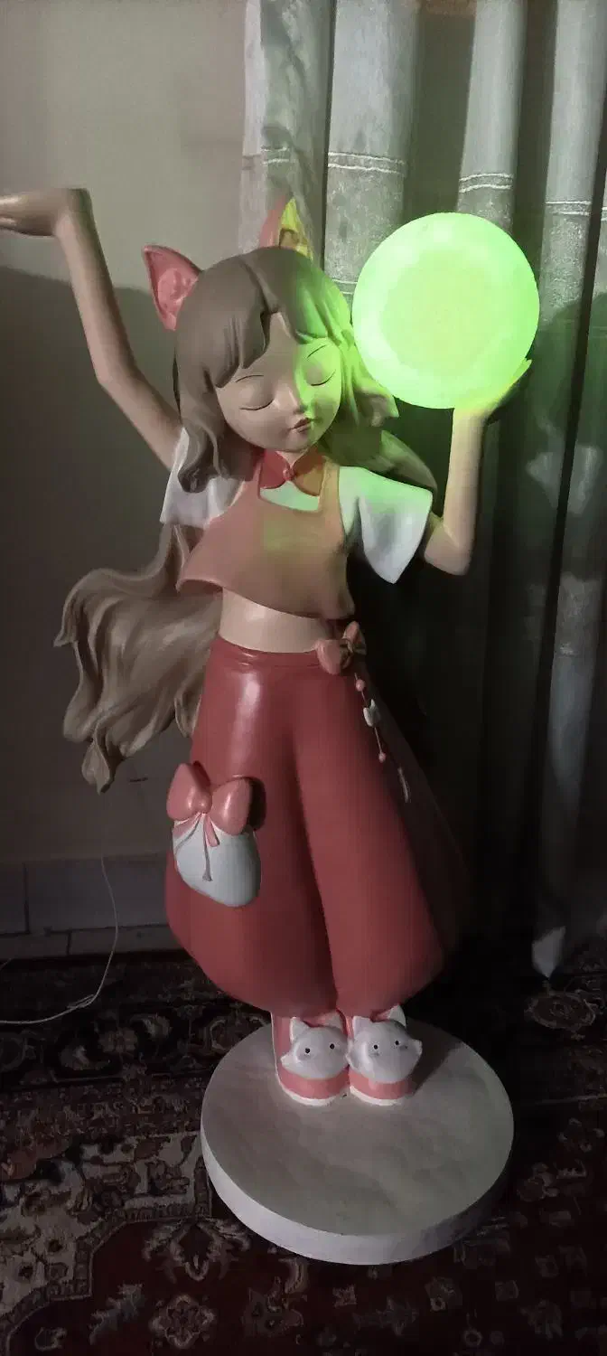 مجسمه، چراغ خواب عروسکی|چراغ خواب و آباژور|ری, ملک‌آباد|دیوار