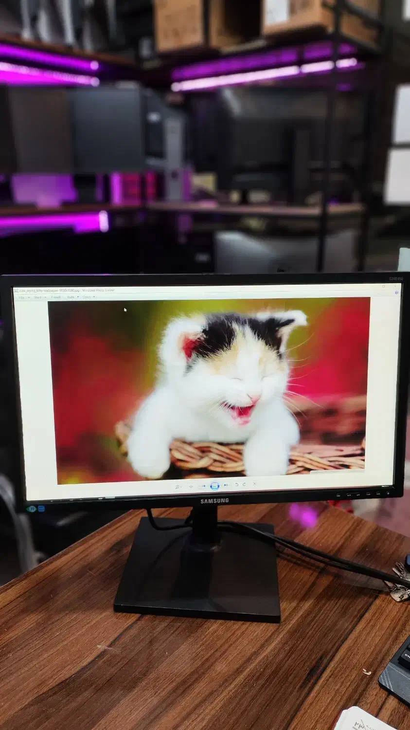 مانیتور ۲۴ اینچ سامسونگ S24E450|قطعات و لوازم جانبی رایانه|بجنورد, |دیوار