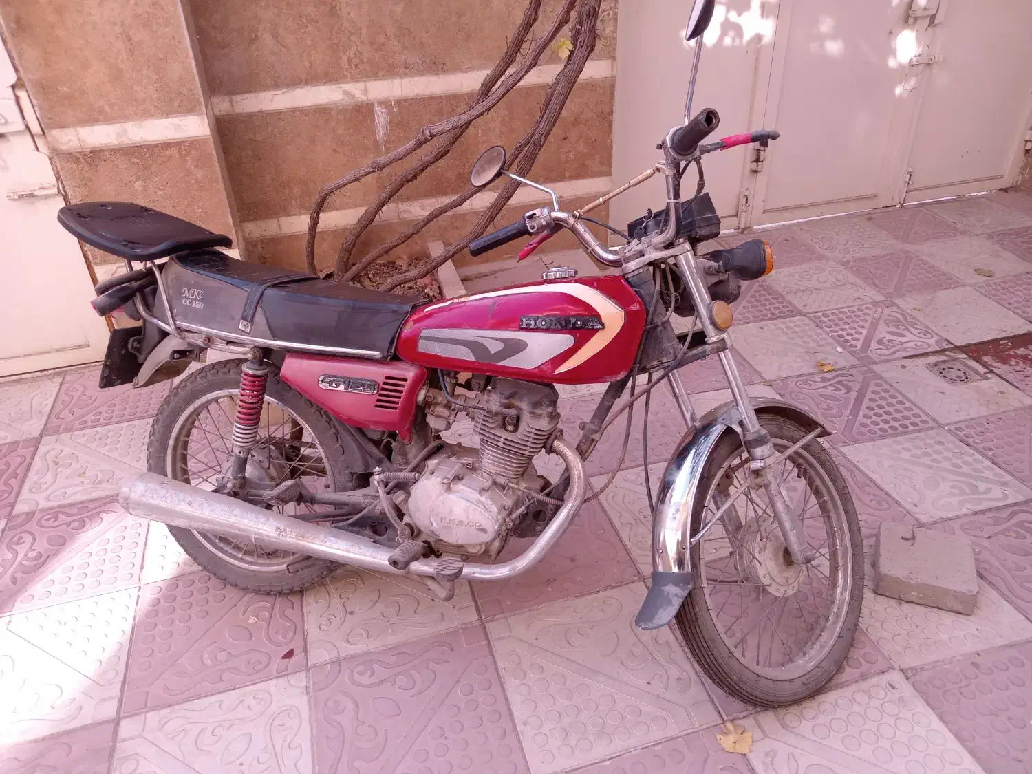 موتور سیکلت هندا cg125|موتورسیکلت|سقز, |دیوار