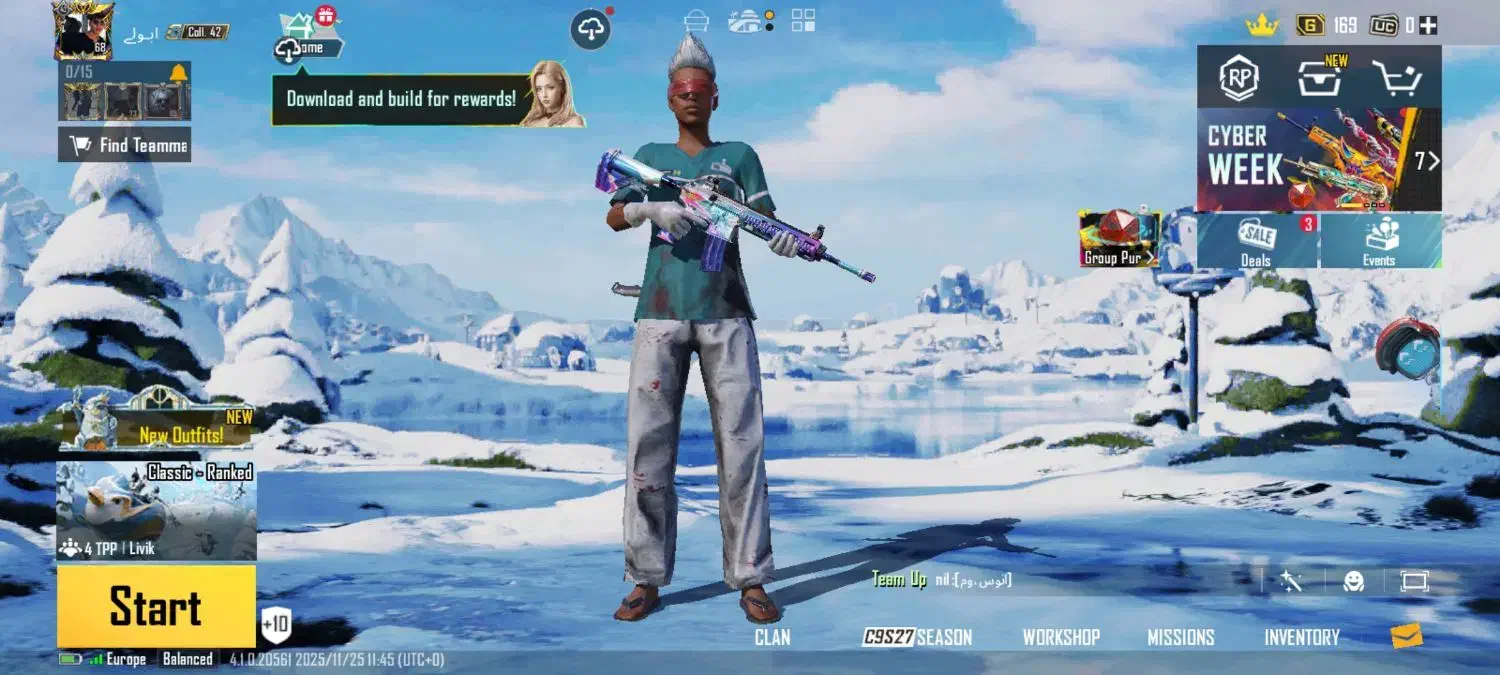 بازی پابجی موبایل|کنسول، بازی ویدئویی و آنلاین|رباطکریم, پیغمبر|دیوار