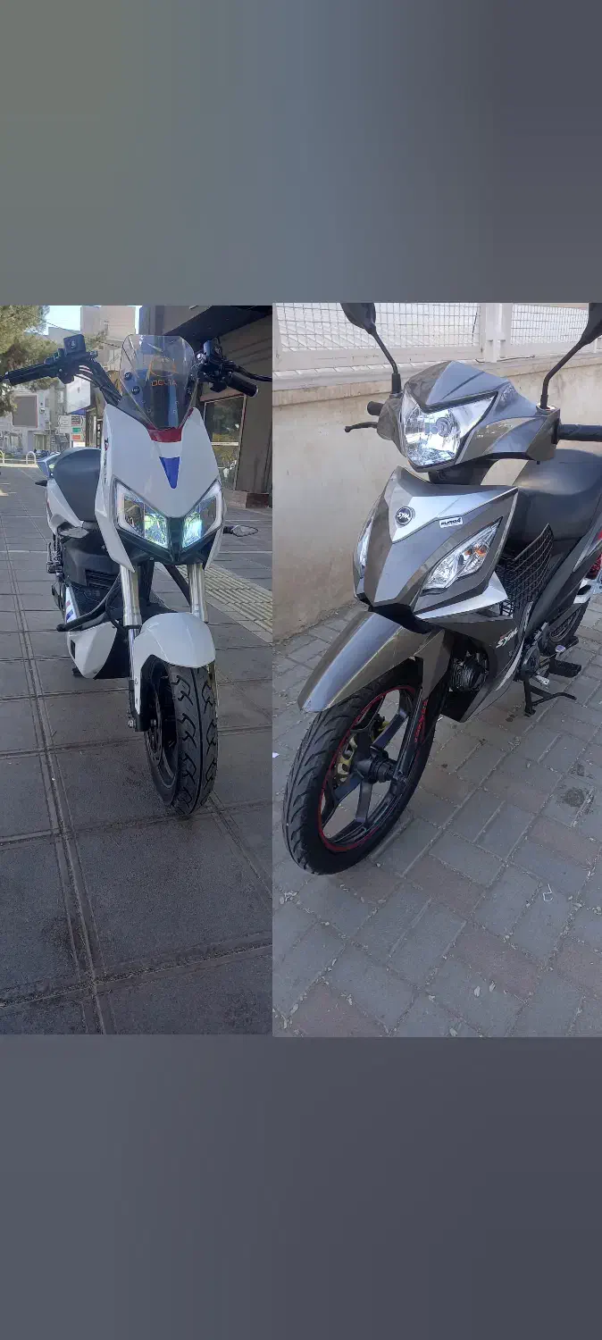 موتور برقی دلتا و شوکا ۱۳۰|موتورسیکلت|تربتحیدریه, قائم|دیوار