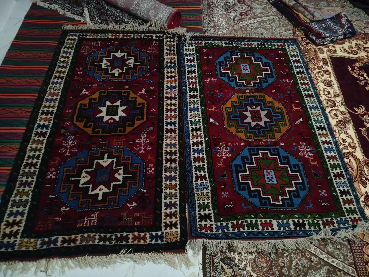 قالیچه دستی|فرش|شیروان (خراسان), |دیوار