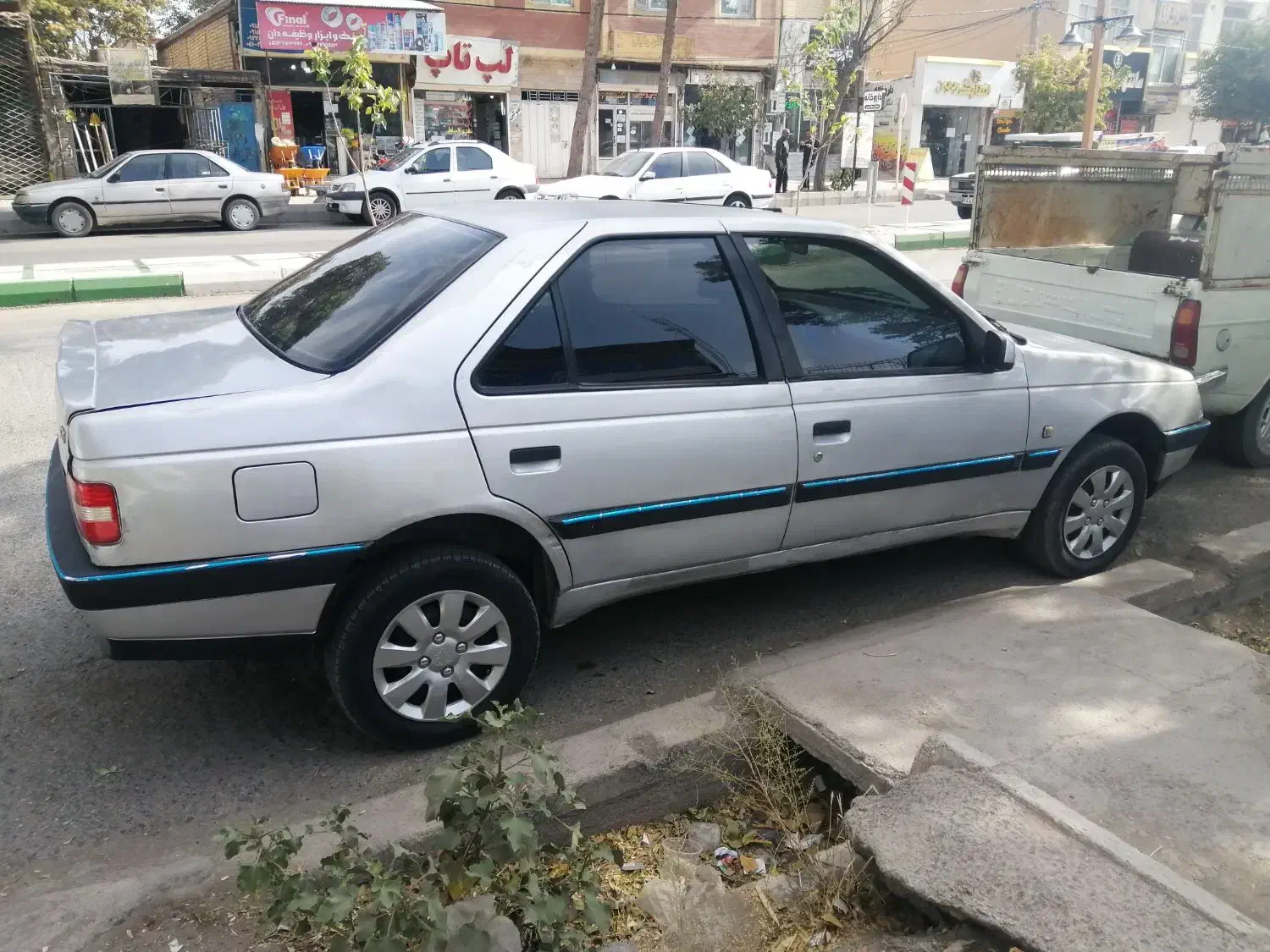 پژو slx پژو405 نقره ای مدل 1390|خودرو سواری و وانت|مشهد, امام رضا (ع)|دیوار