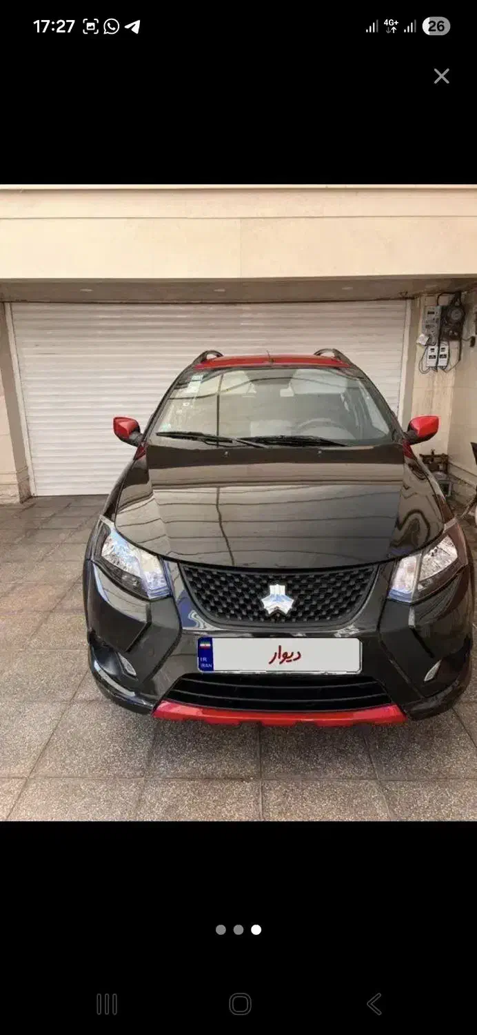 کوییک مشکی قرمز صفر ۴۰۴|خودرو سواری و وانت|قزوین, |دیوار