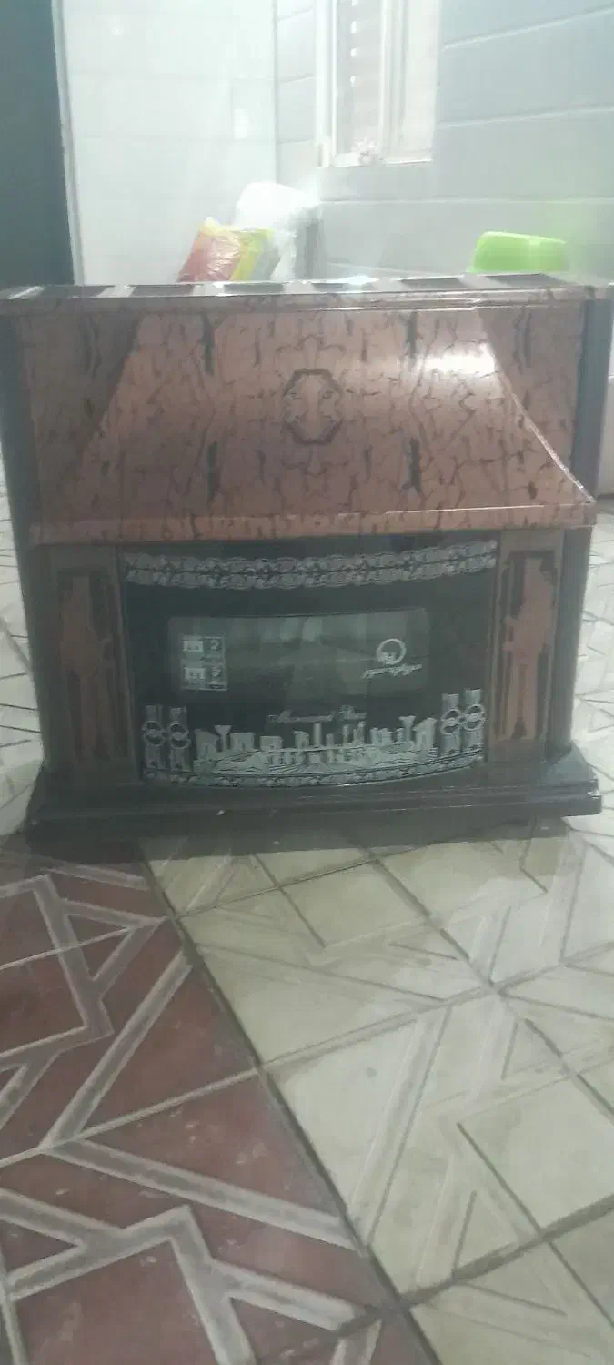 شومینه نونوباشعله آبی|بخاری، هیتر، شومینه|دورود, |دیوار