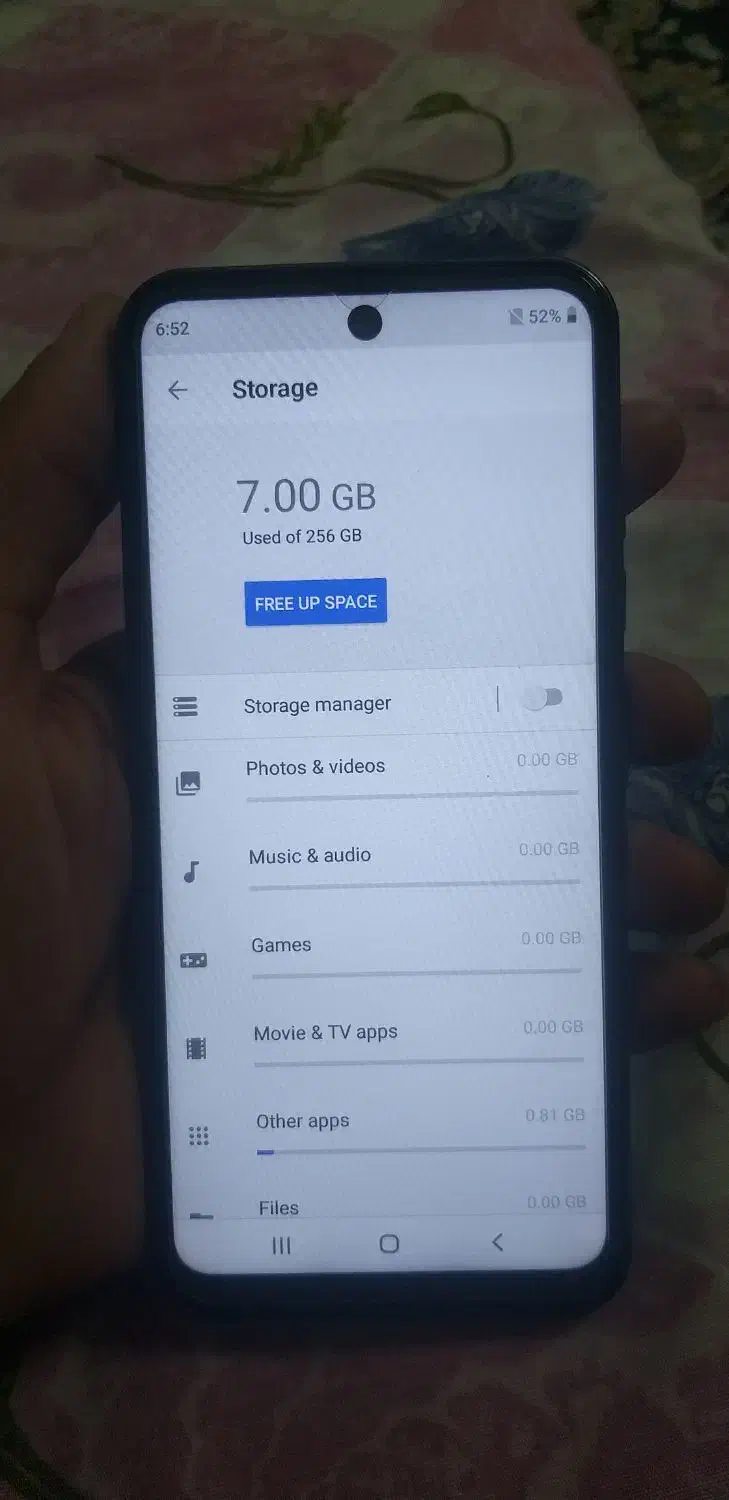 گوشی a54/256/سفارش چین|موبایل|اصفهان, اطشاران|دیوار