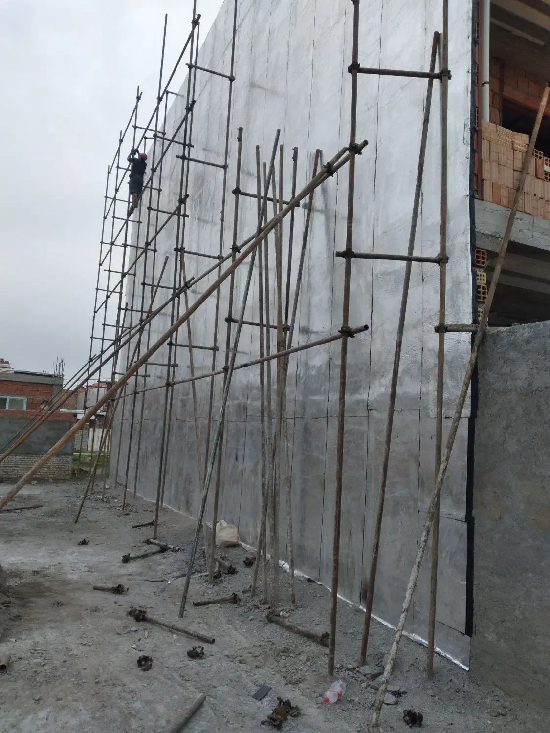 داربست ایزوگام جهان تیغ|خدمات پیشه و مهارت|آزادشهر, |دیوار