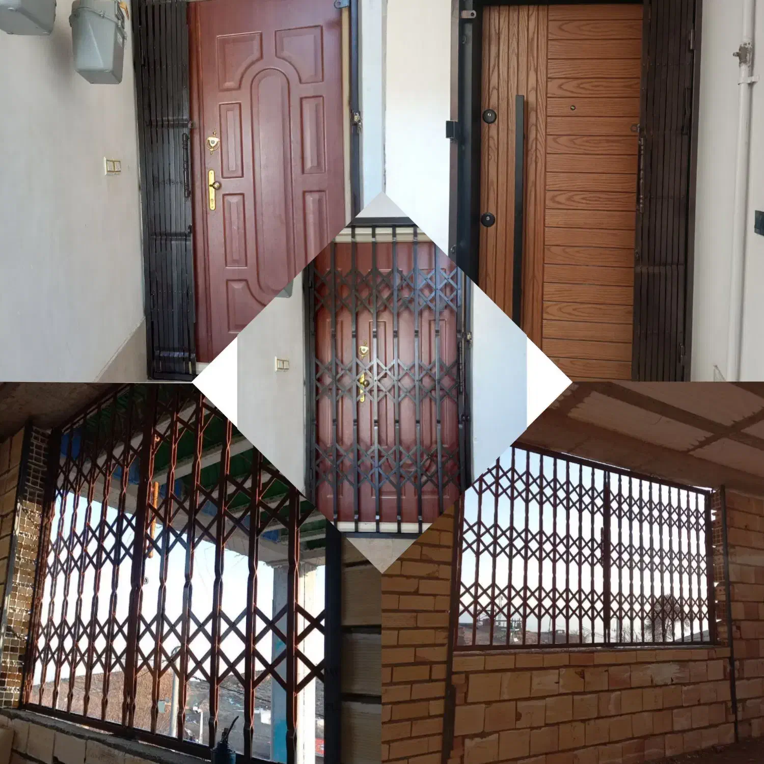 ساخت انواع درب و پنجره آکاردئون کرکره برقی،ضد سرقت|خدمات پیشه و مهارت|شاهرود, |دیوار