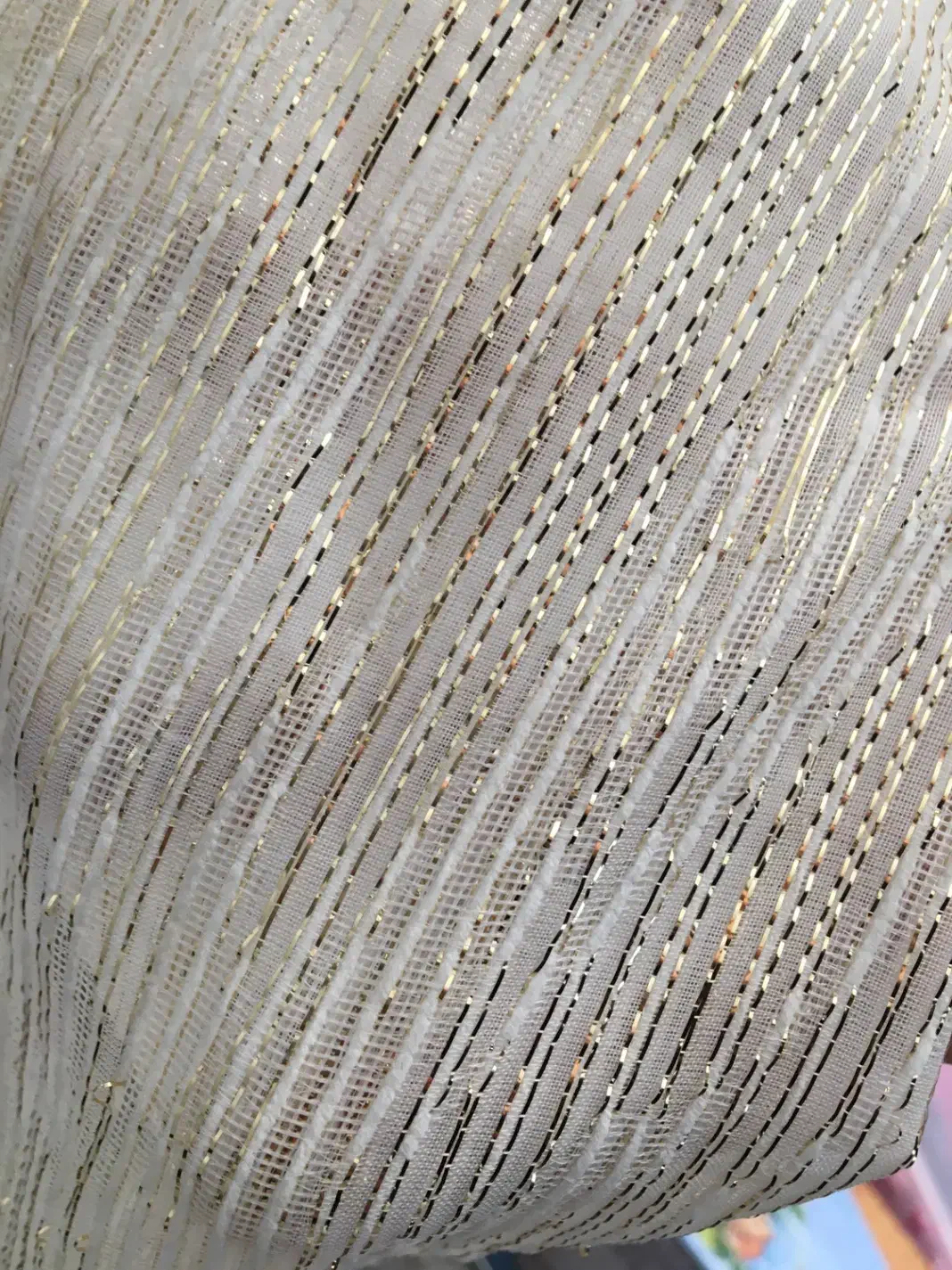 پرده طلایی  شیک تازه خریداری شده|پرده، رانر، رومیزی|تهران, امام زاده عبدالله|دیوار