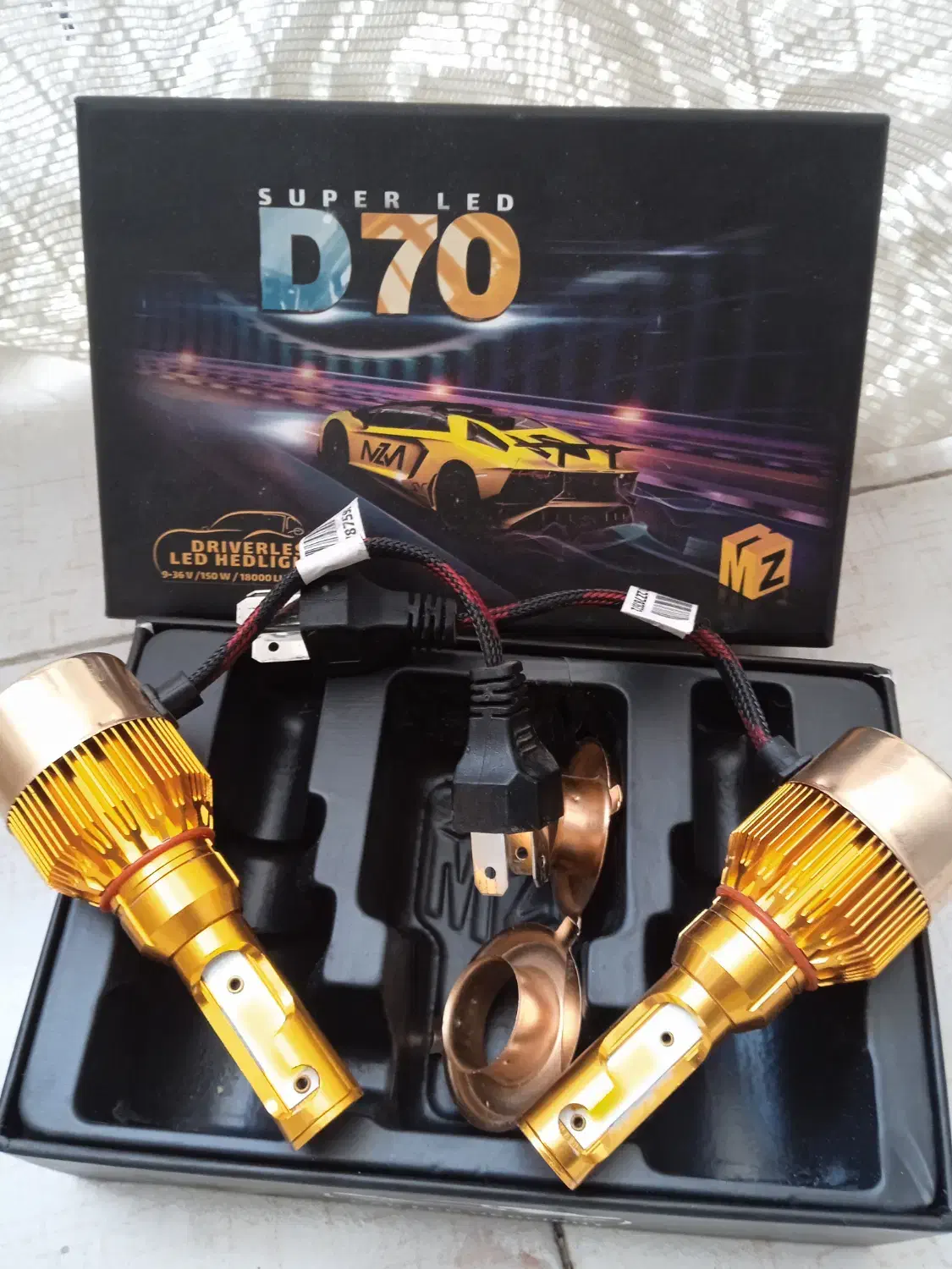 هدلایت H4|لامپ و چراغ|فولادشهر, مسکن مهر فولادشهر|دیوار