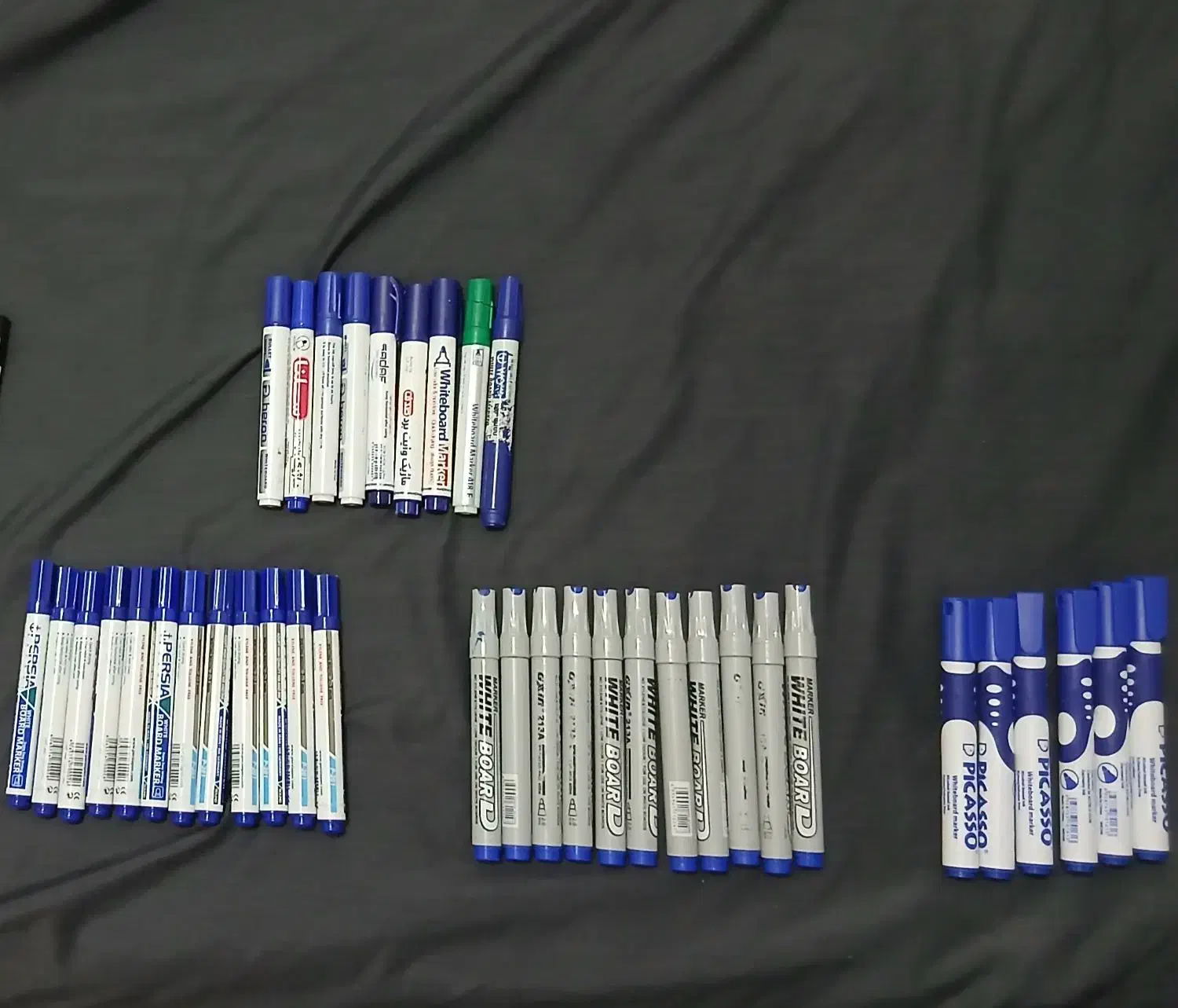 تعدادی ماژیک|لوازم التحریر|دیواندره, |دیوار