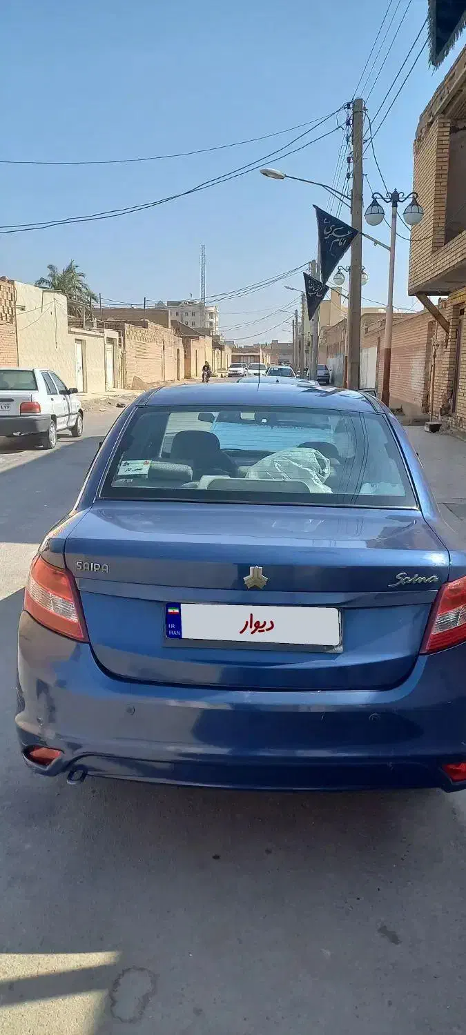 ساینا مدل95 خونگی کم کارکرد|خودرو سواری و وانت|سوسنگرد, |دیوار