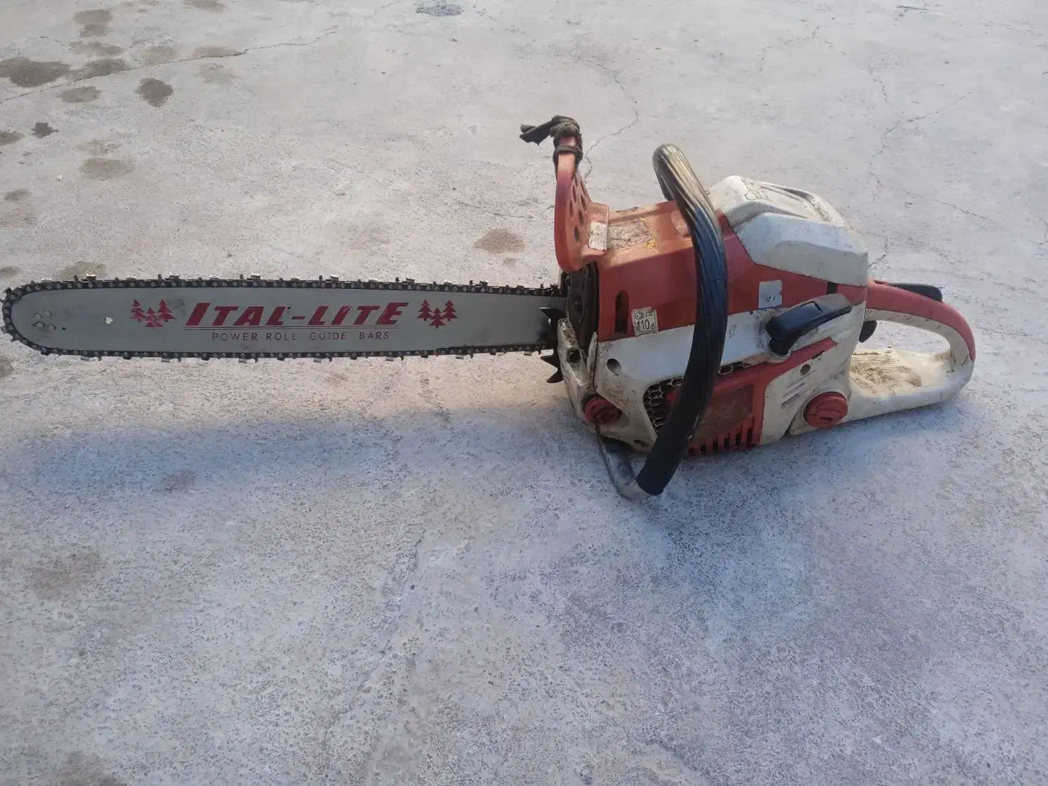 آره برقی بنزینی|ابزارآلات|میانه, |دیوار