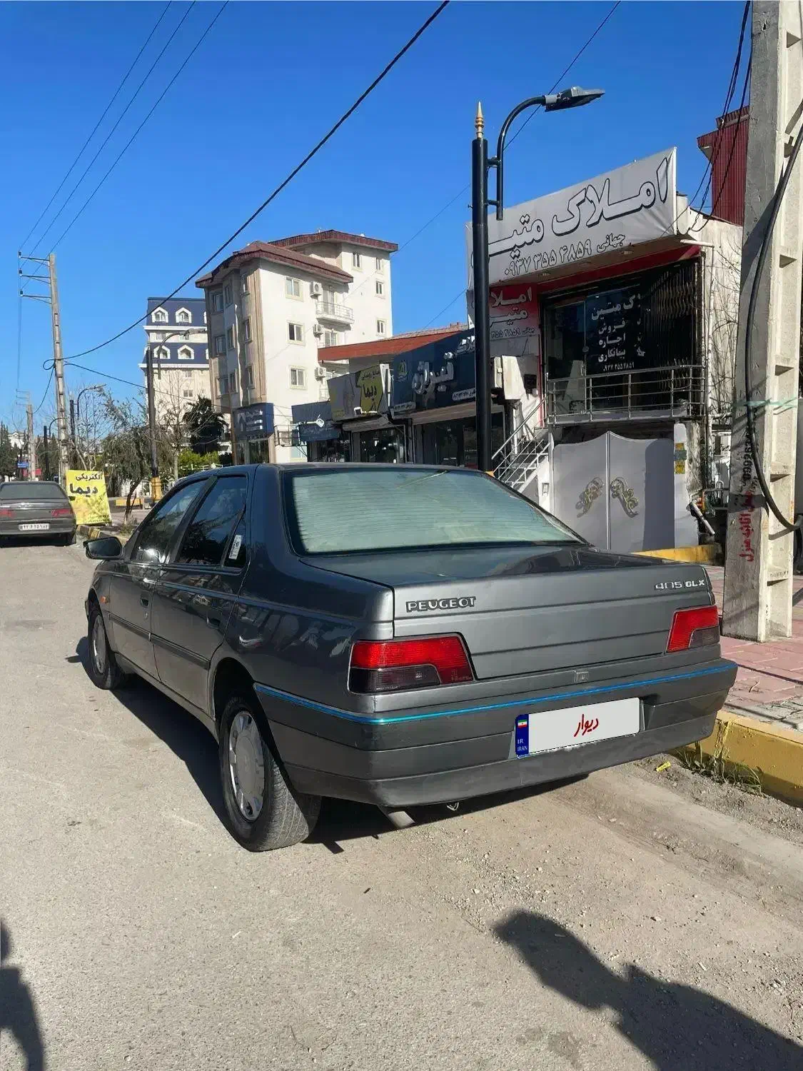 پژو ۴۰۵ دو لکه رنگ مدل ۹۱|خودرو سواری و وانت|چالوس, |دیوار