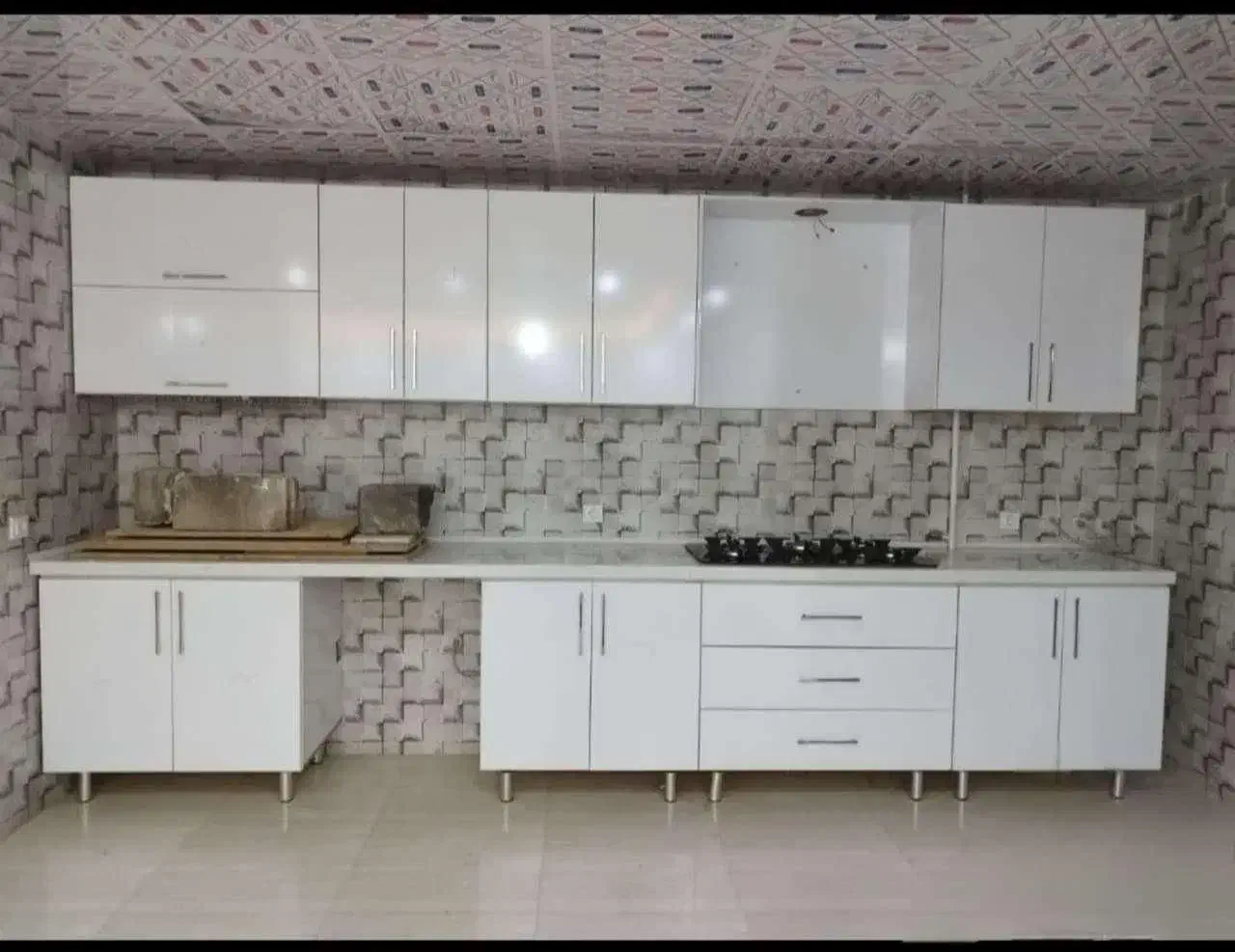 کابینت پیش ساخته. زیر سینگی کابینت گاز|خدمات پیشه و مهارت|بندرعباس, |دیوار