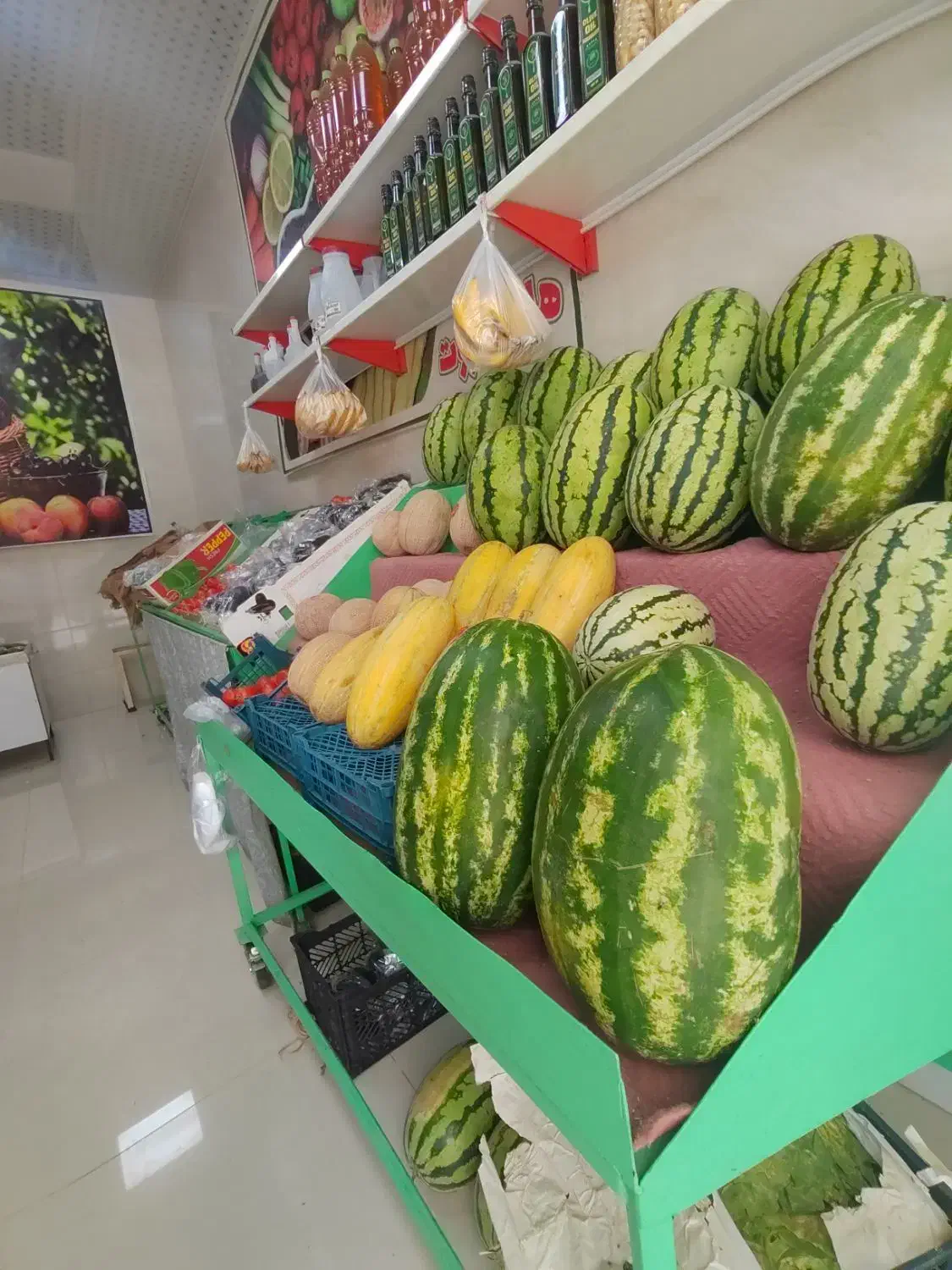 فروش فوری لوازم کامل میوه فروشی|فروشگاه و مغازه|اسلام‌شهر, شهرک قائمیه|دیوار