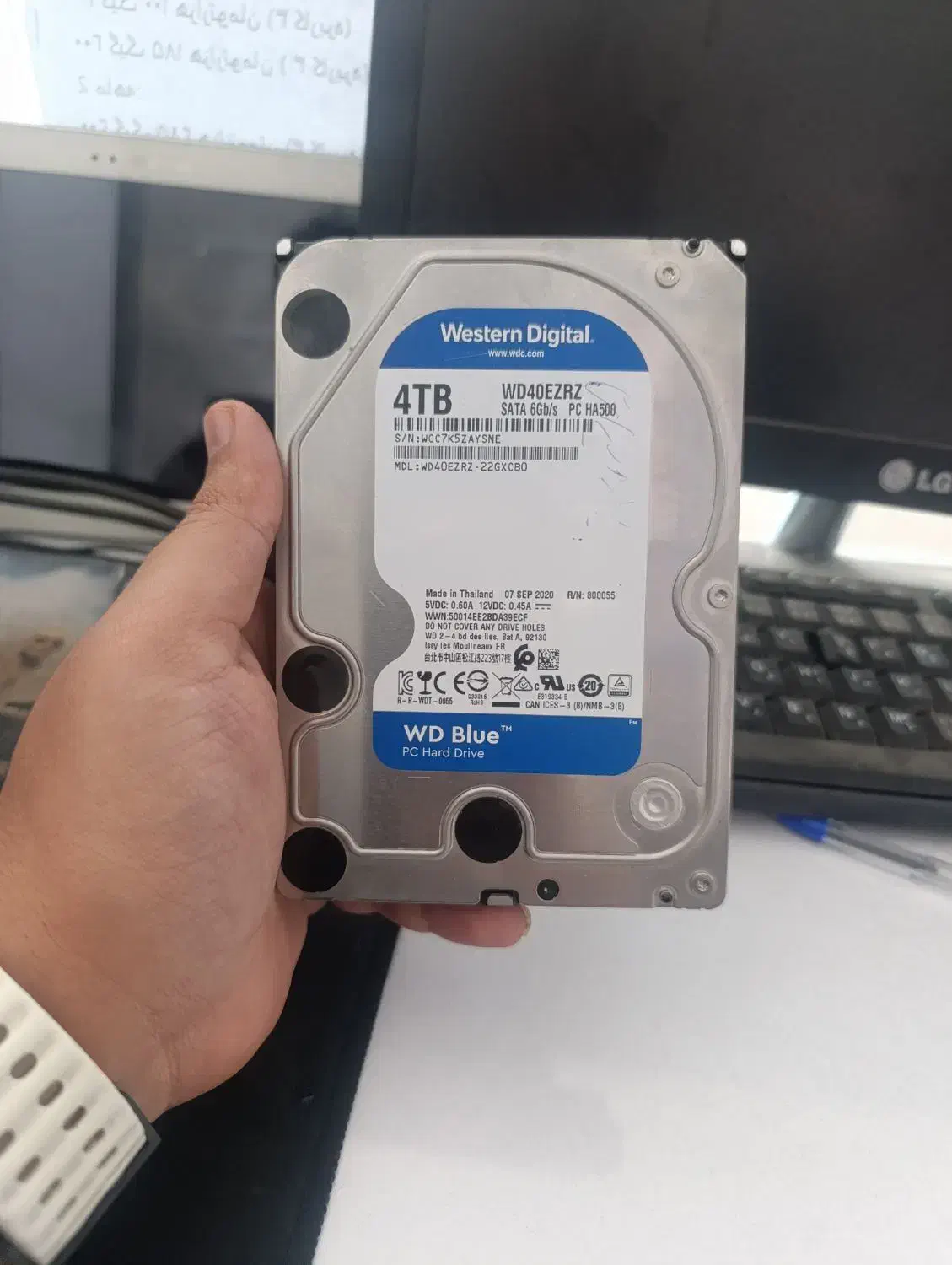 هارد 4 ترابایت اینترنال وسترن آبی|قطعات و لوازم جانبی رایانه|سبزوار, هویزه|دیوار