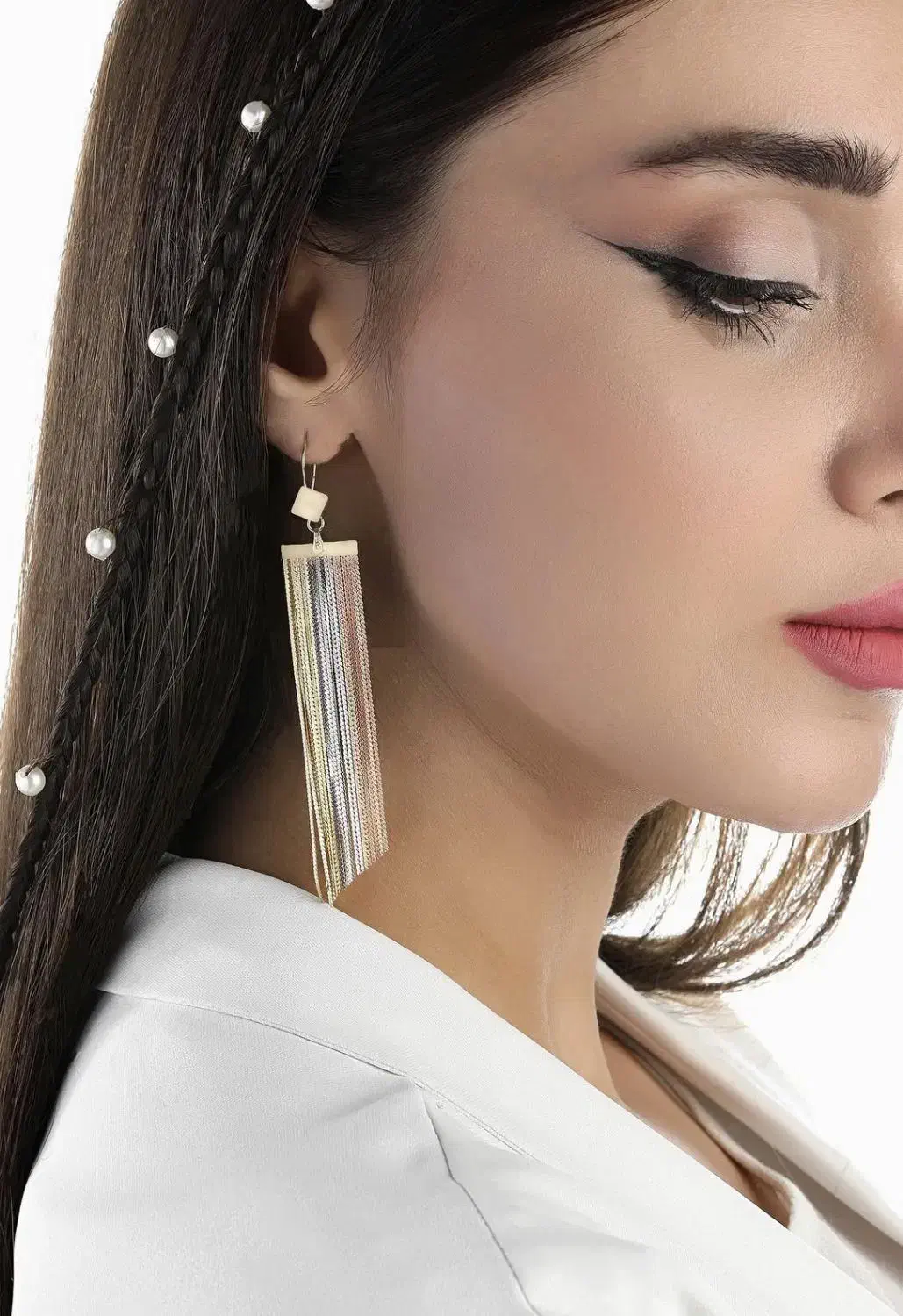 گوشواره آویز کلوپاترا|جواهرات|قم, نیروگاه|دیوار