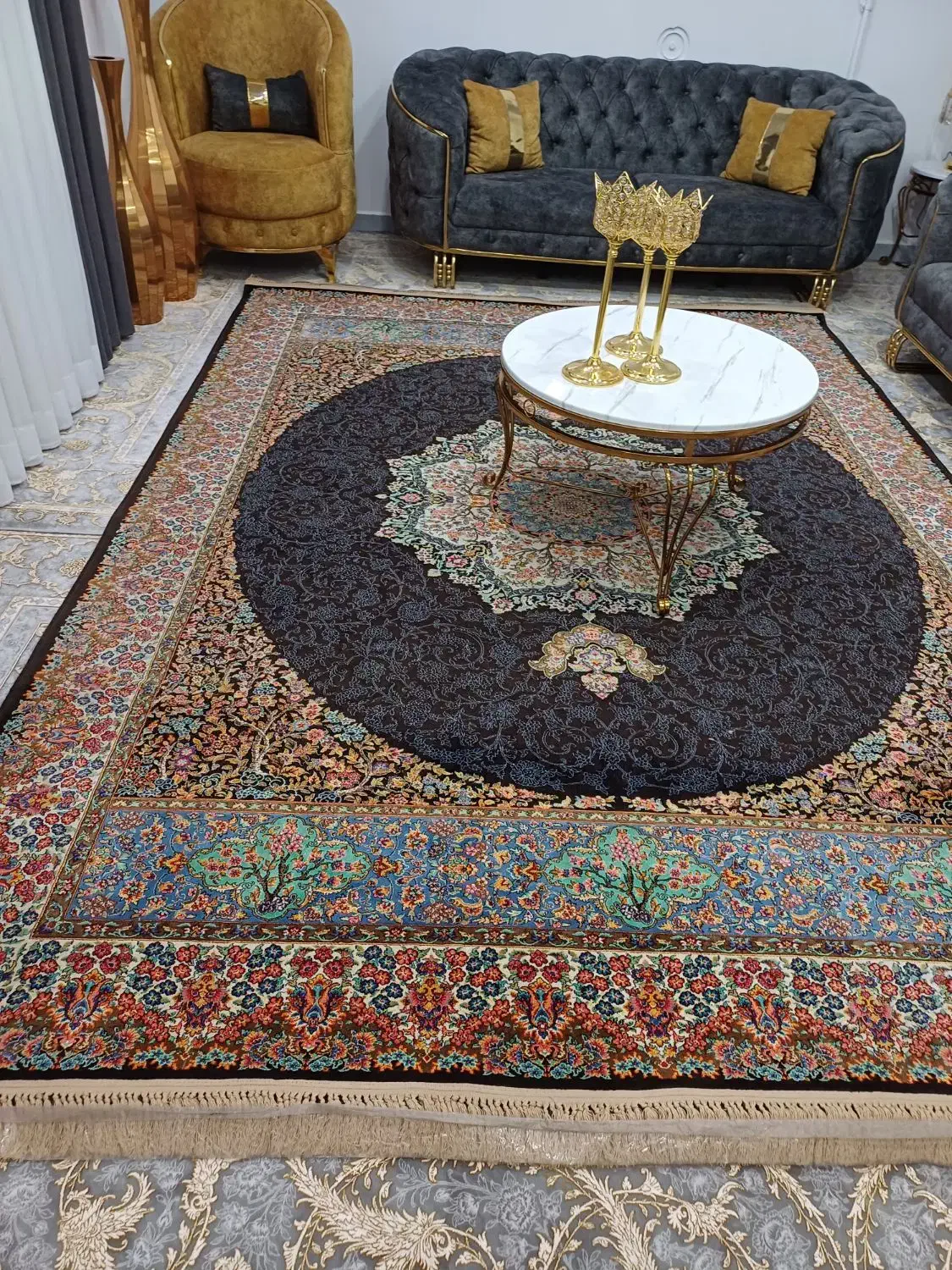 فرش ۹متری درحدنوقیمت ۱۳میلیون|فرش|دوگنبدان, |دیوار