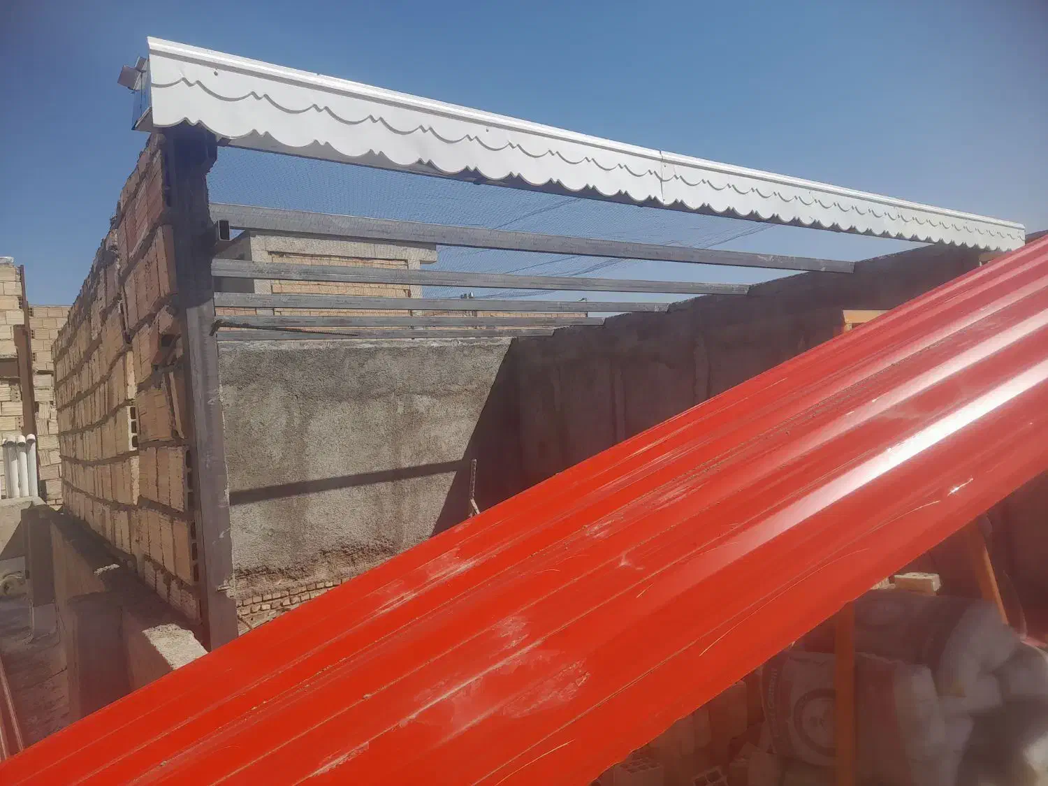 خدمات جوشکاری .سقف سبک  شیروانی|خدمات پیشه و مهارت|نیشابور, خیام|دیوار