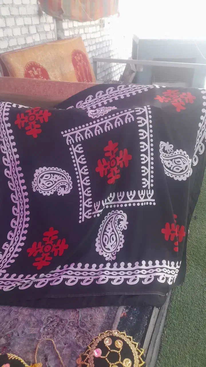 روسری سنتی گلونی|لباس|پاپی, |دیوار