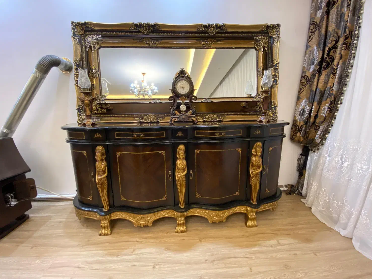 آینه کنسول|بوفه، ویترین، کنسول|ماکو, |دیوار