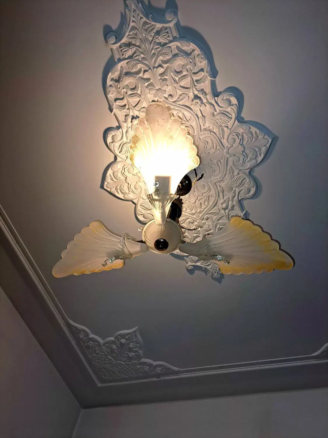 یک جفت لوستر ۳ شاخه سالم سالم|لوستر و چراغ آویز|نجف‌آباد, سعدی|دیوار