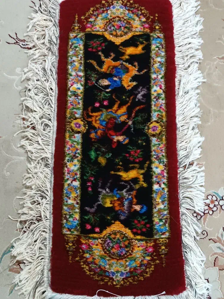 تابلو فرش دست بافت|تابلو فرش|کرمانشاه, |دیوار