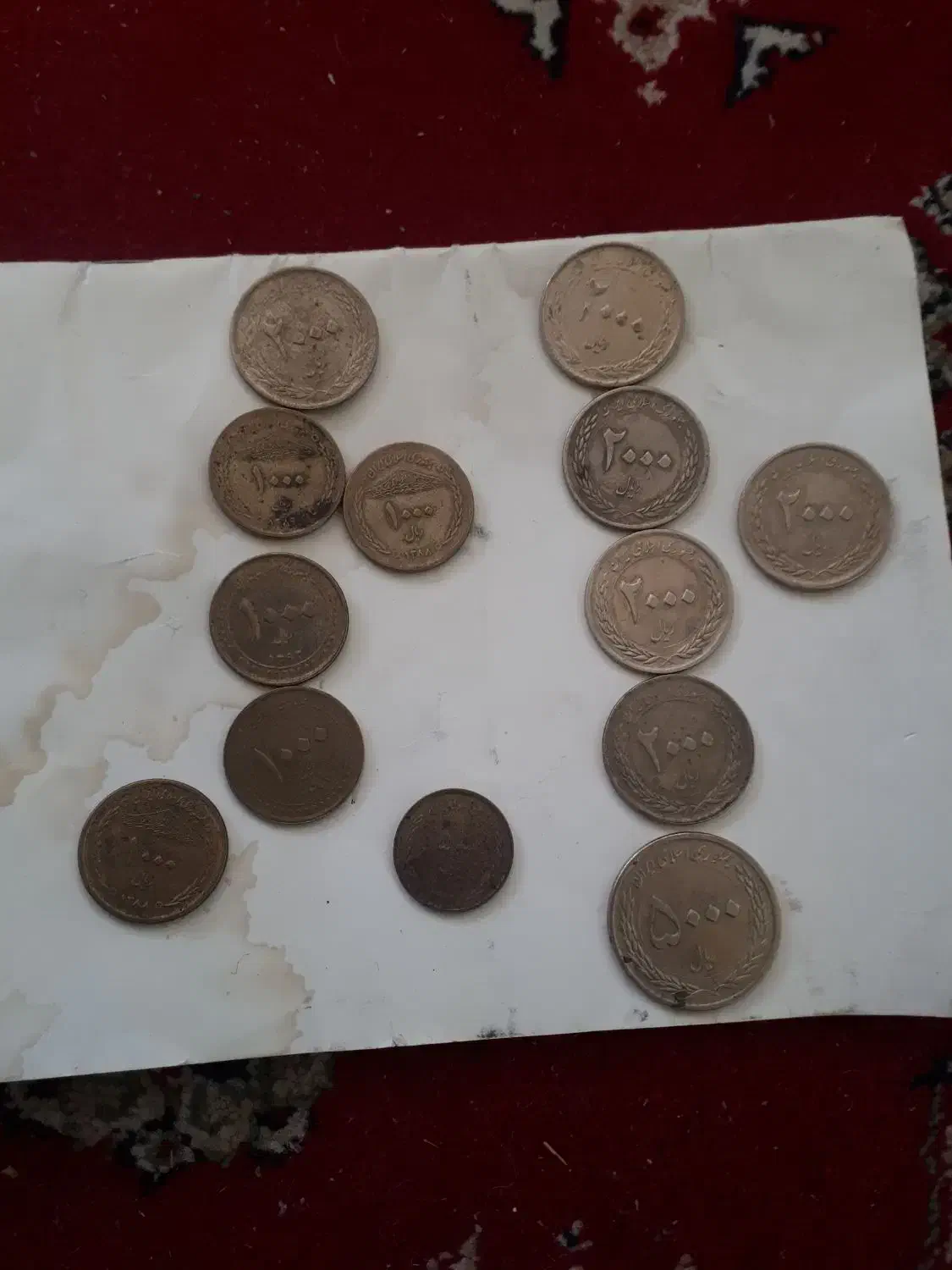 سکه اهنی دوره جمهوری اسلامی|کلکسیون سکه، تمبر، اسکناس|فلاورجان, |دیوار