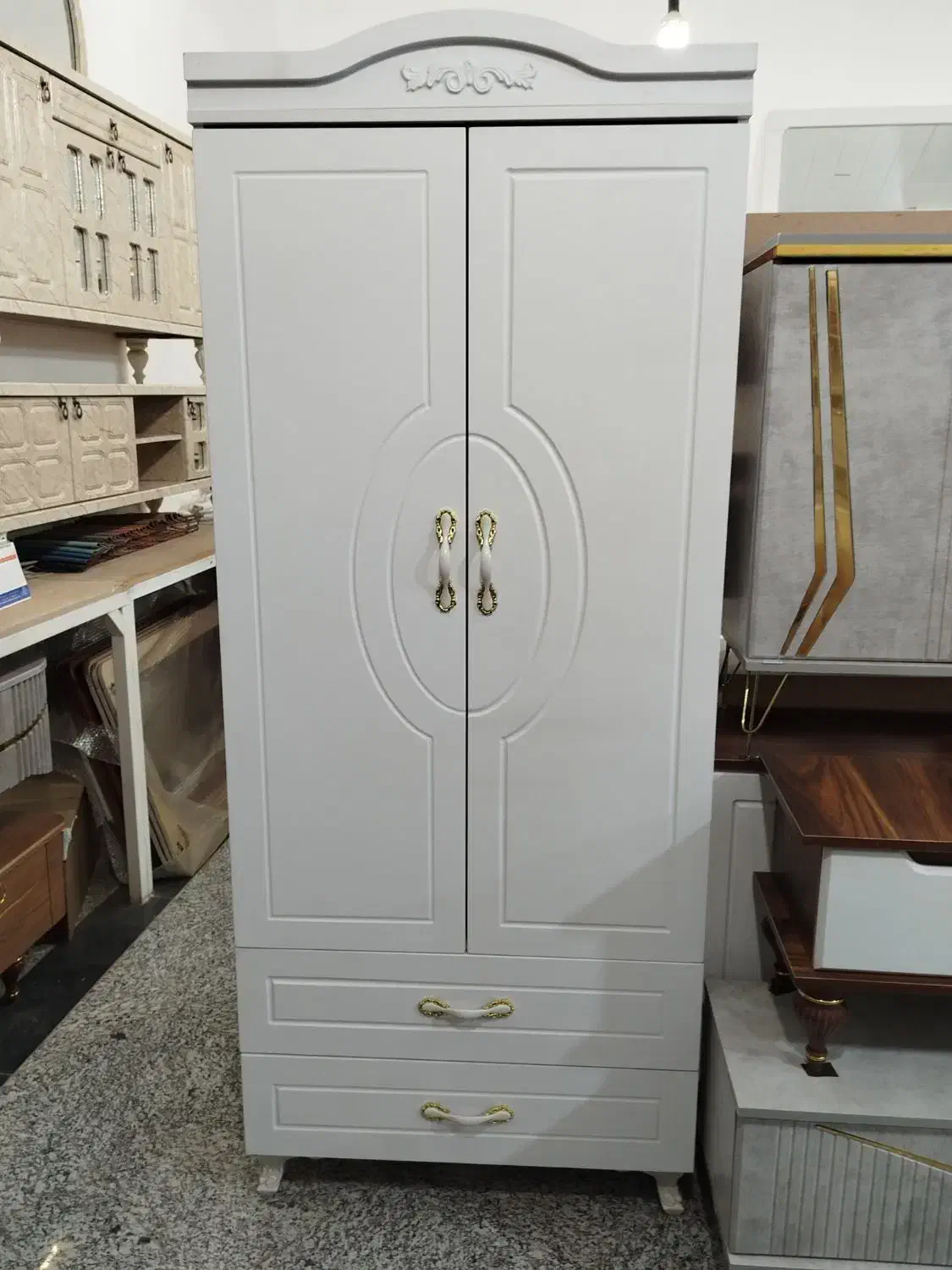 کمد دو درب چوبی ممبران در تنوع رنگ|جاکفشی، کمد، دراور|اردبیل, |دیوار