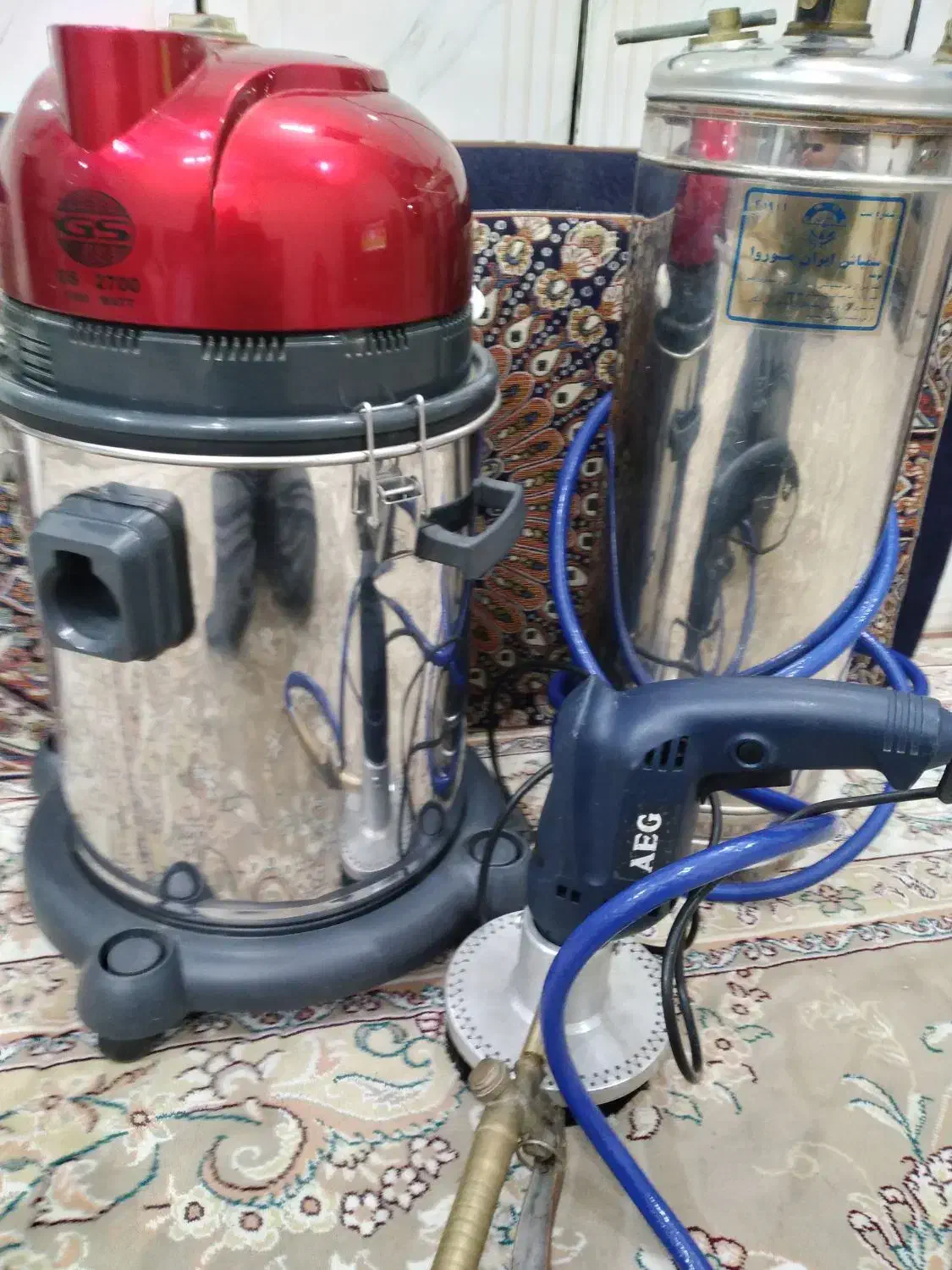 جاروبرقی اب خاک  سالم سالم درجه یک|جاروبرقی، جارو شارژی، بخارشو|خمینی‌شهر, |دیوار