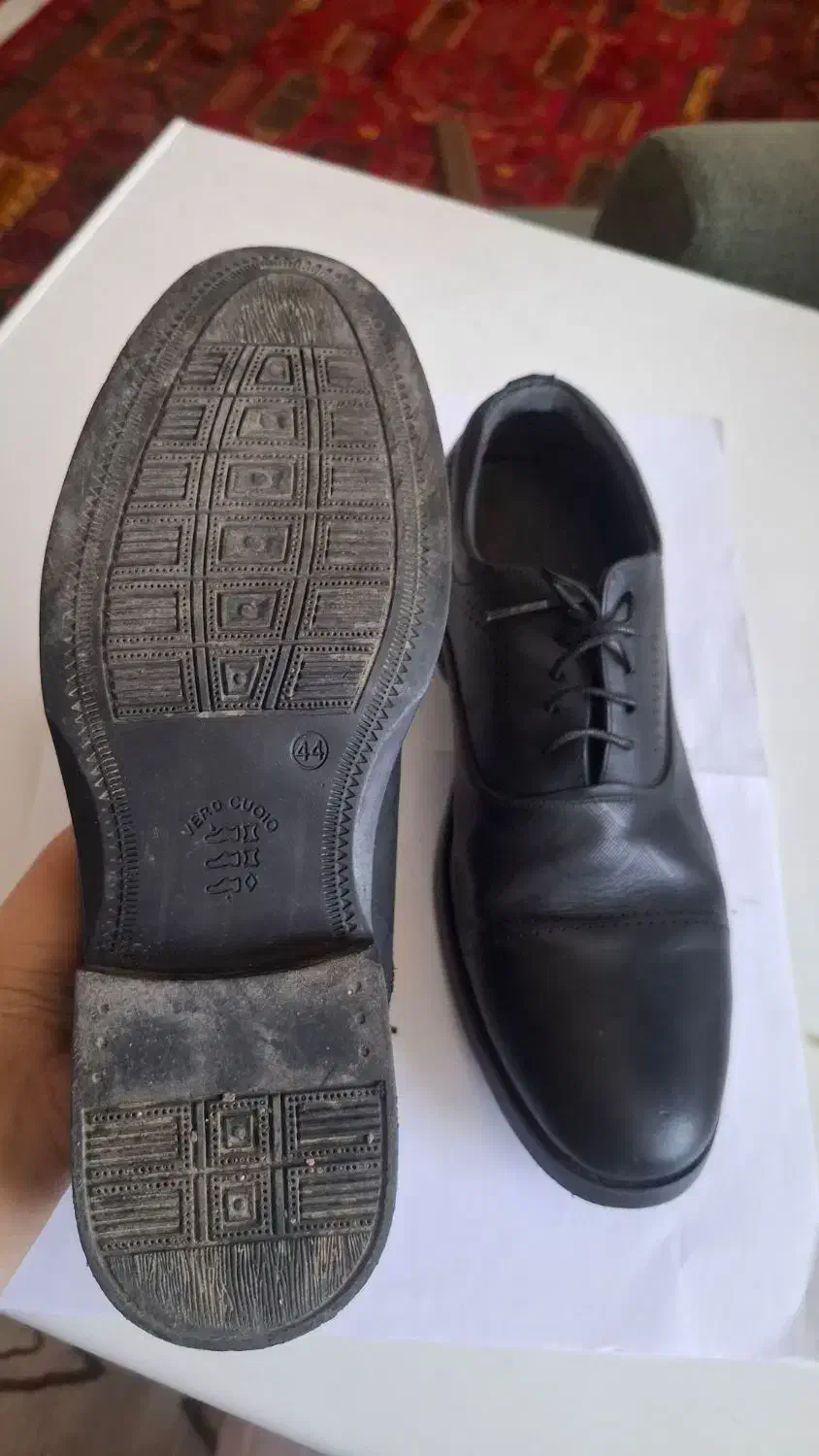 کفش چرم سایز 44|کیف، کفش، کمربند|شاهینشهر, عطار|دیوار