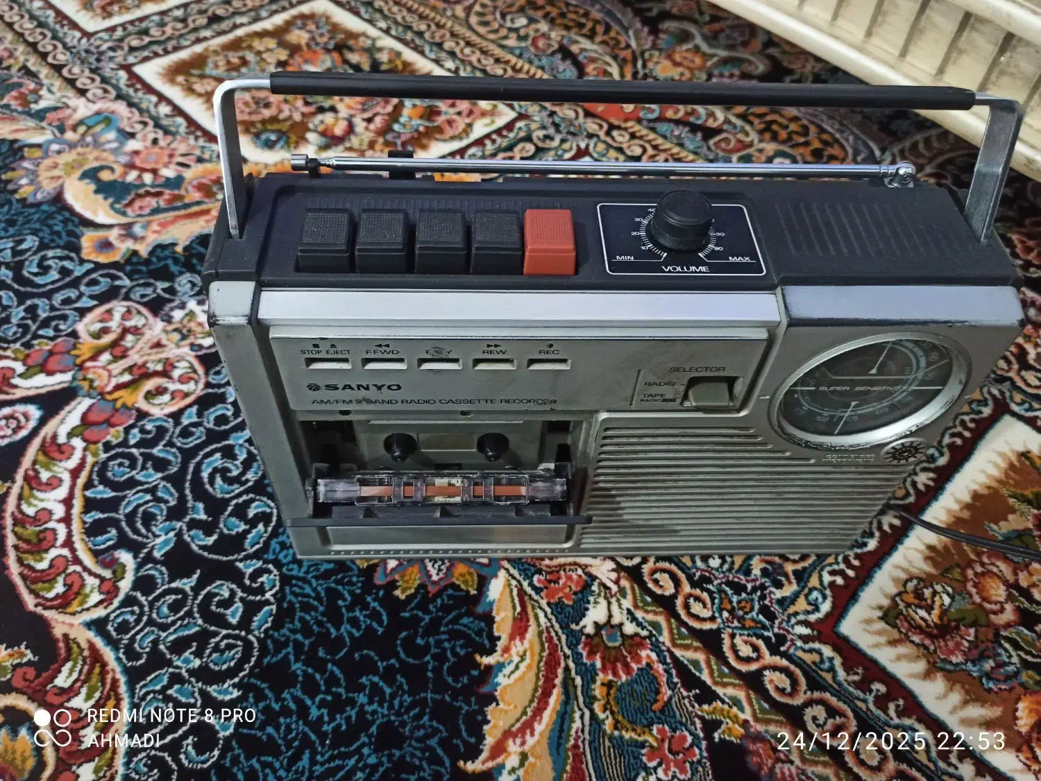 رادیو ضبط سانیو|سیستم صوتی خانگی|بروجرد, |دیوار