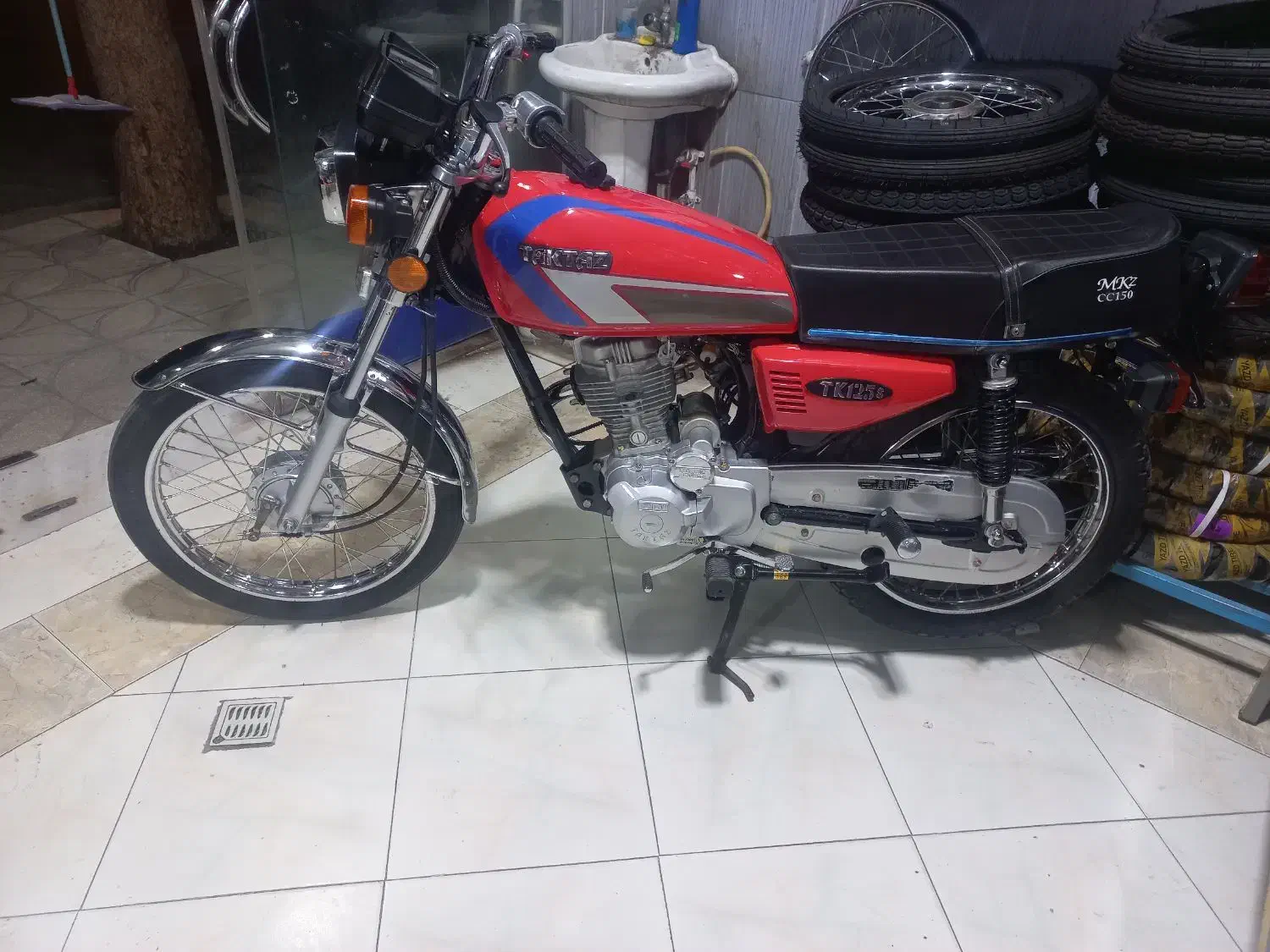 تکتاز مدل ۸۹ مدارک کامل|موتورسیکلت|سرایان, |دیوار