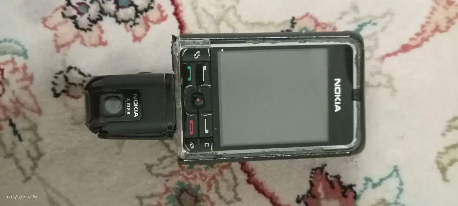 گوشی نوکیا مدل 3250 اصلی وسامسونگ1190سالم|موبایل|تهران, نبی اکرم|دیوار