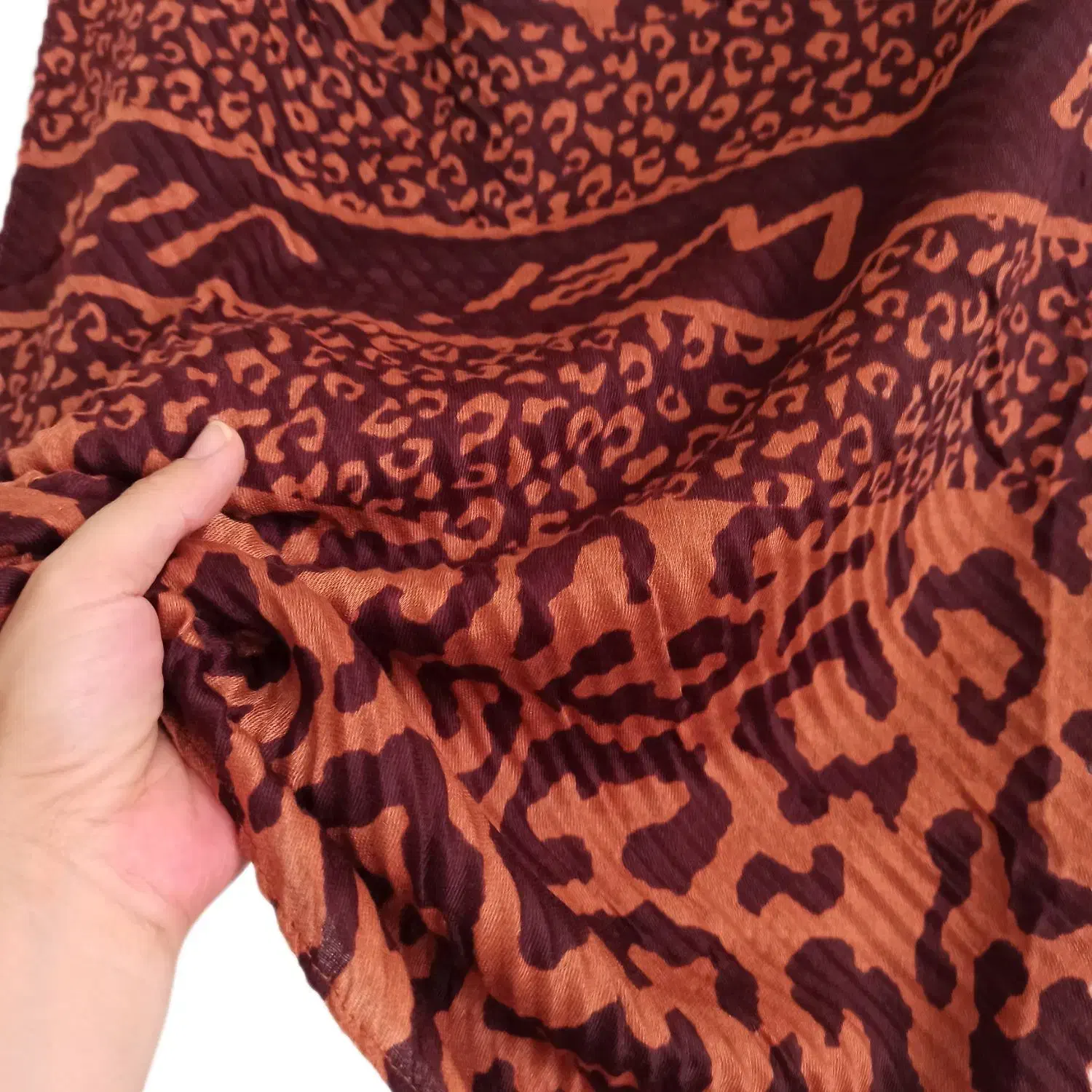 شال پاییزه پلیسه طرح پلنگی|لباس|تهران, میرداماد|دیوار