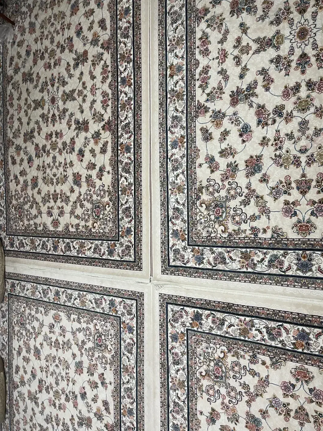 فرش گل نقش کاشان|فرش|بانه, |دیوار
