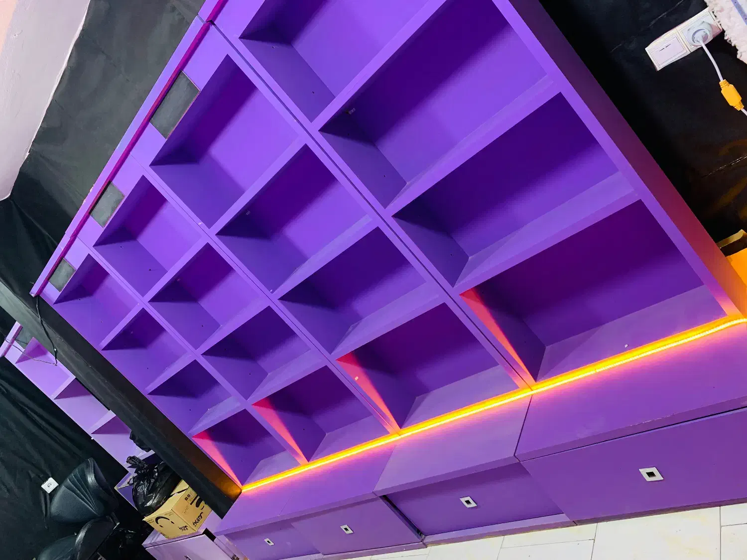 کمد|کتابخانه، شلف، قفسه‌های دیواری|اصفهان, بهارستان|دیوار