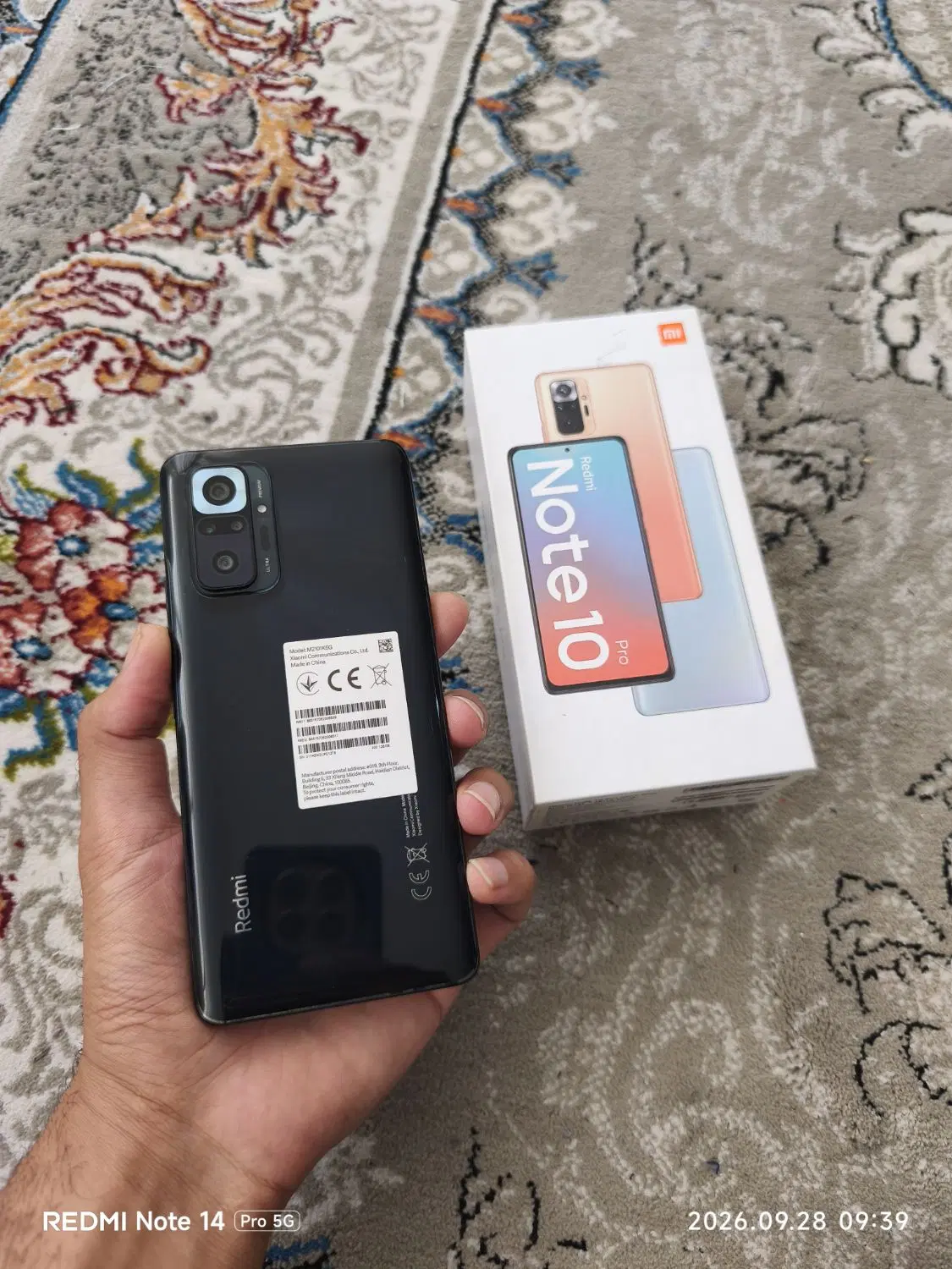 redmi note10 pro|موبایل|مشهد, ایثارگران|دیوار