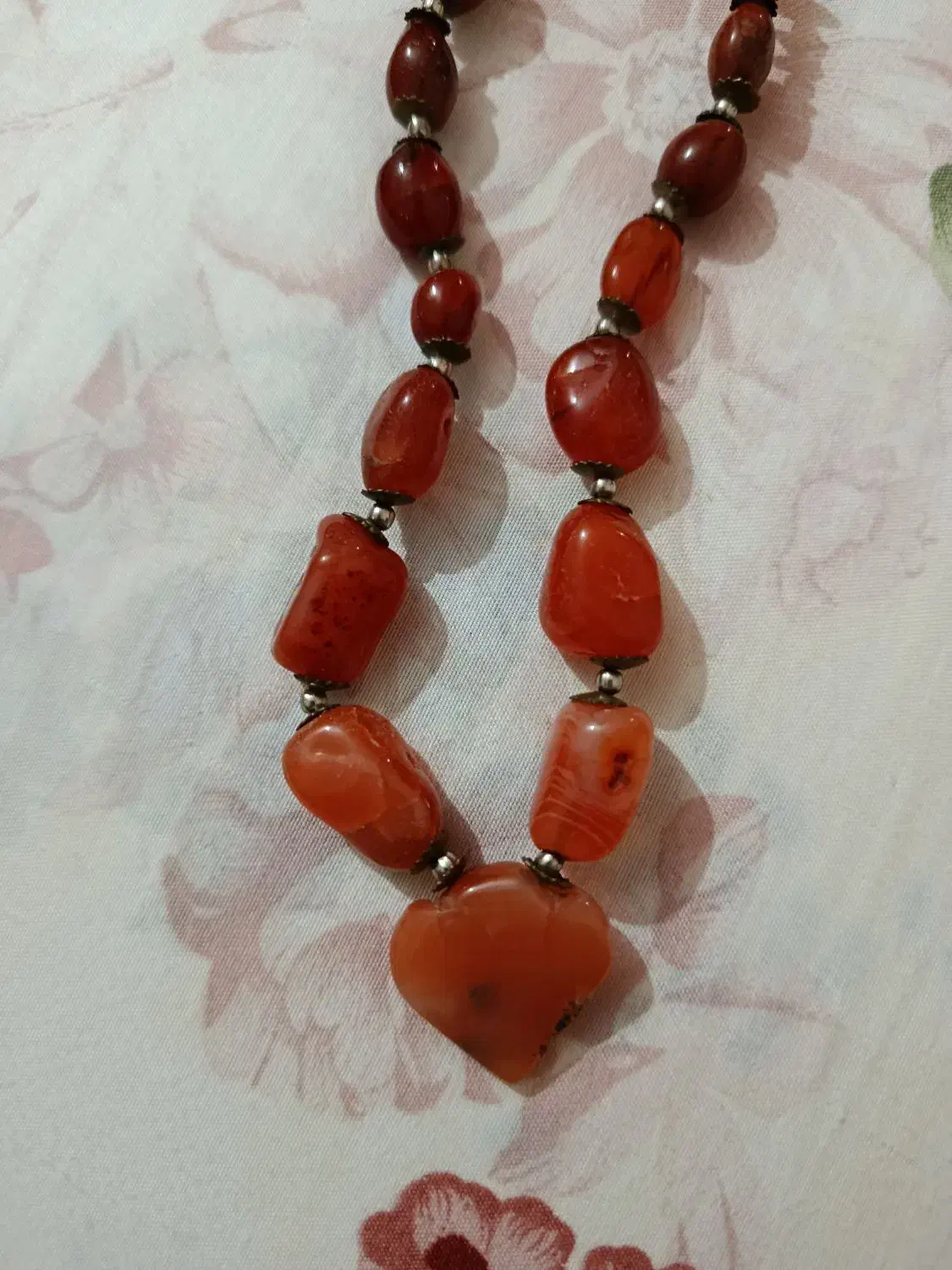 گردنبند سنگ عقیق اصل|جواهرات|اردبیل, |دیوار