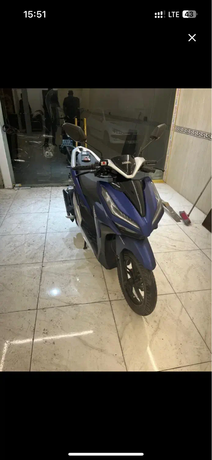 موتور طرح کلیک بسیار تمیز و سالم|موتورسیکلت|تهران, باشگاه نفت|دیوار