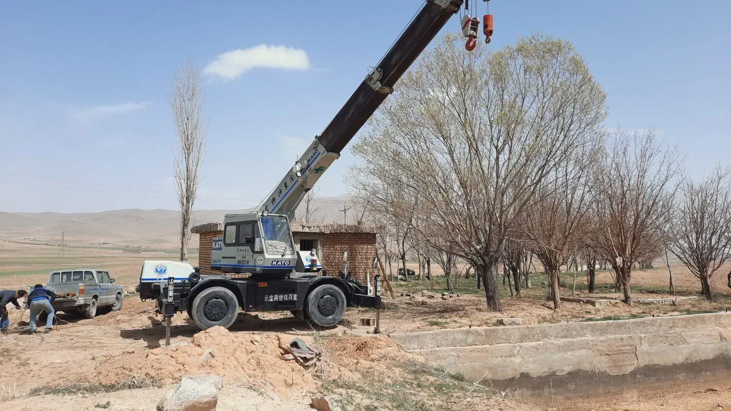 جرثقیل ده تن کارگاهی|خودرو سنگین|چهاردانگه (تهران), |دیوار