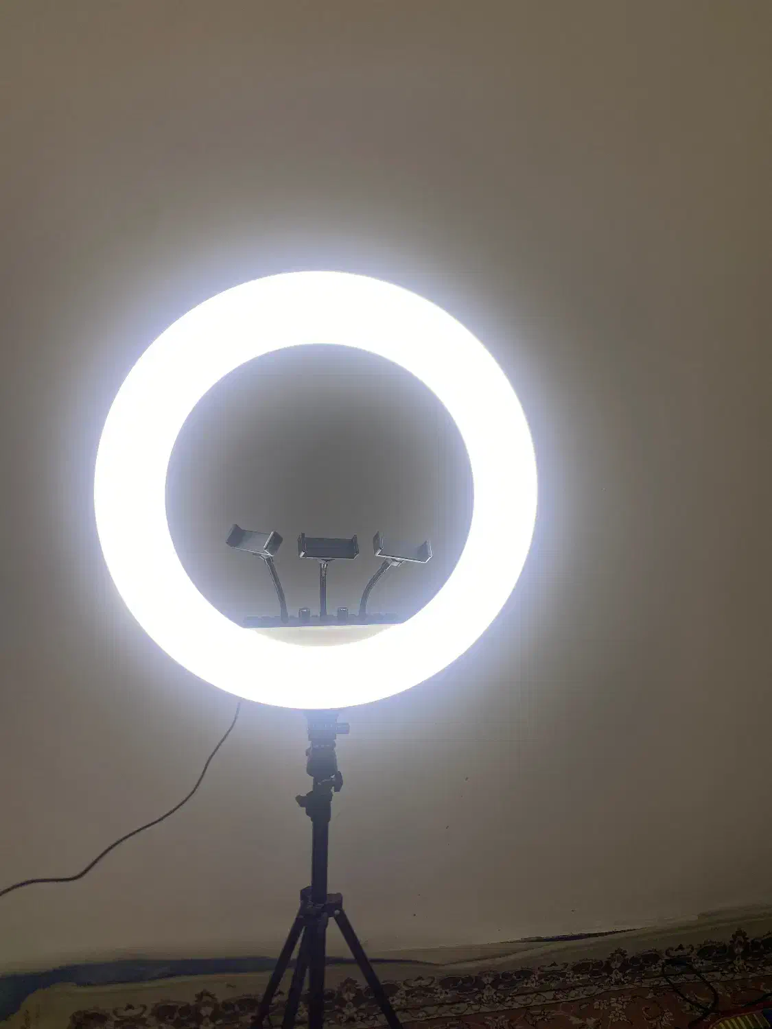 رینگ لایت سایزبزرگ|لوازم جانبی موبایل و تبلت|میناب, |دیوار